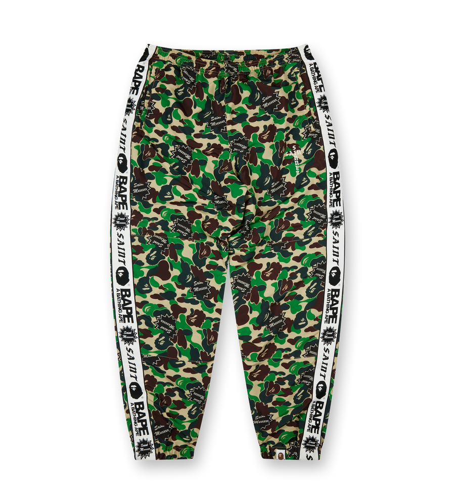 Track Pants Saint Mxxxxxx X A Bathing Ape Green