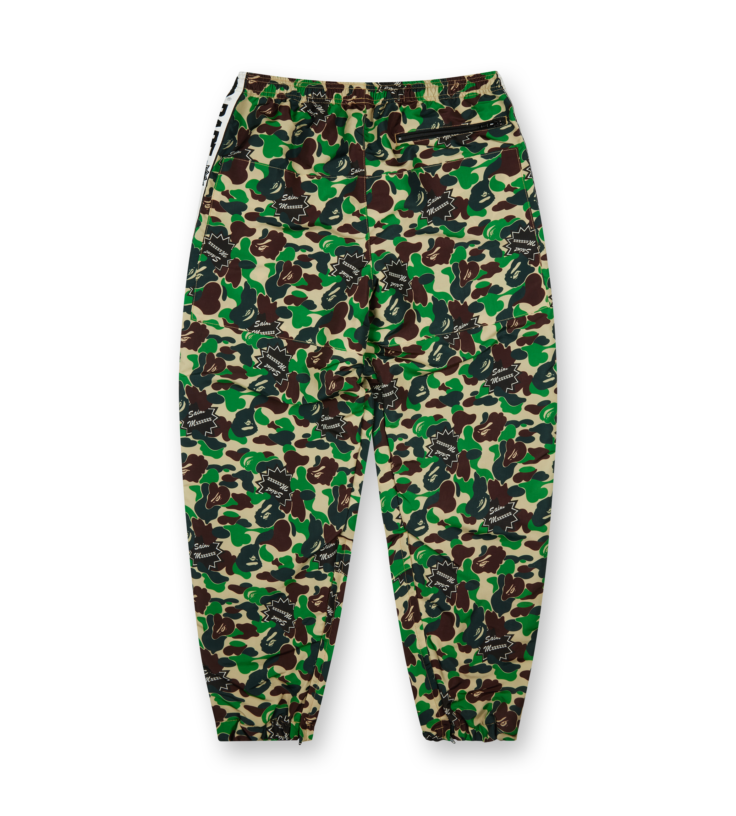 Track Pants Saint Mxxxxxx X A Bathing Ape Green