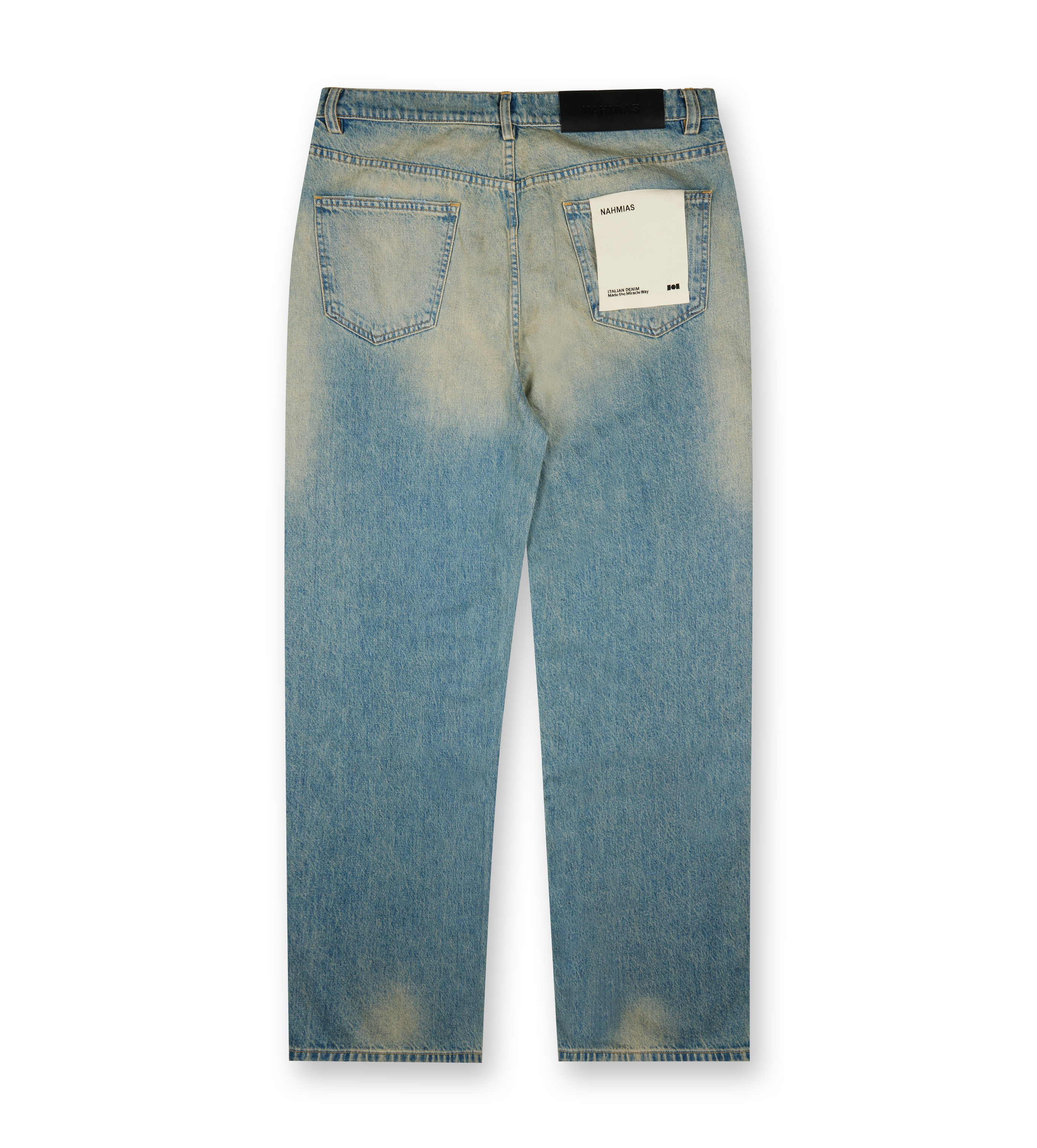 Distressed Baggy Jeans Light Wash