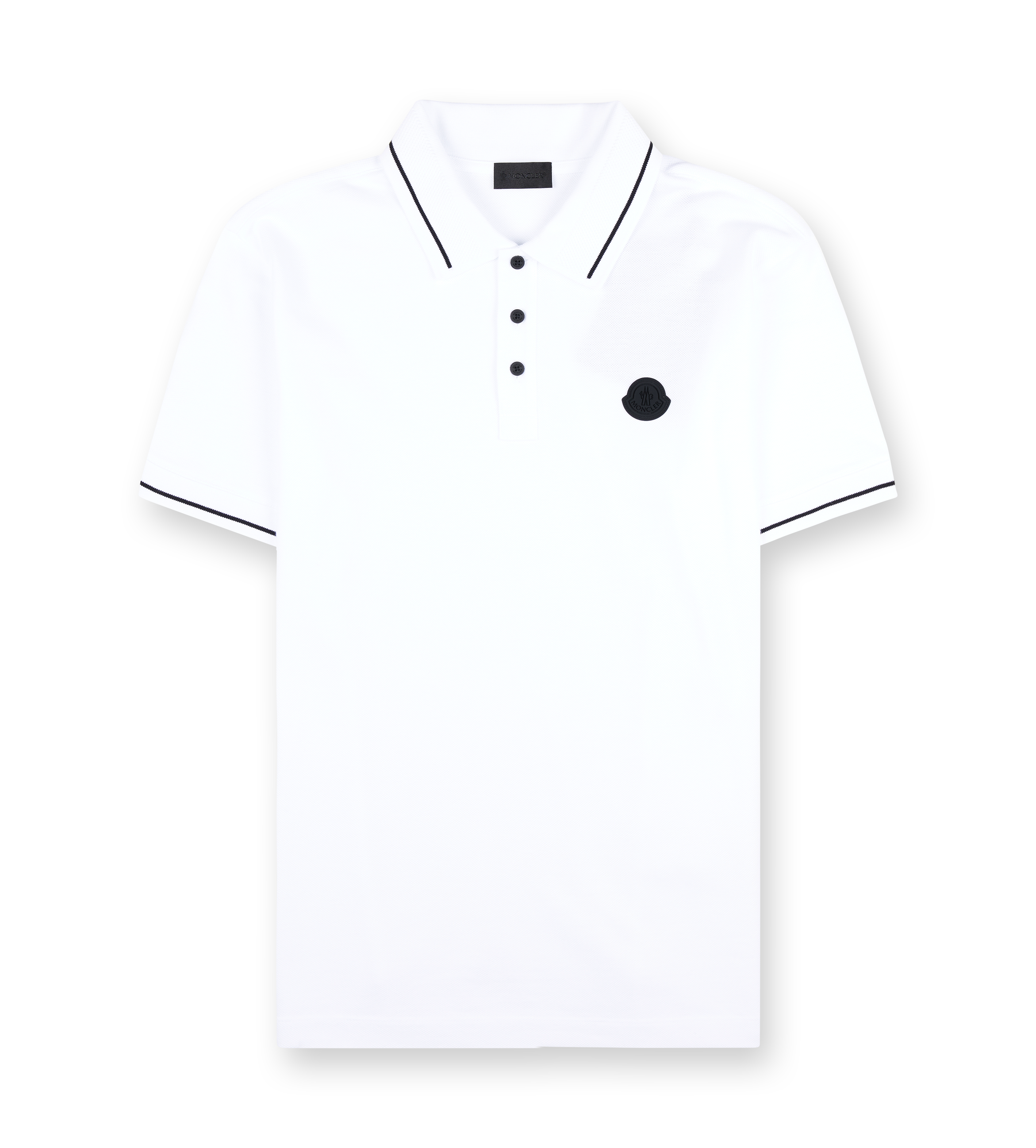 Logo Cotton Polo T-shirt White