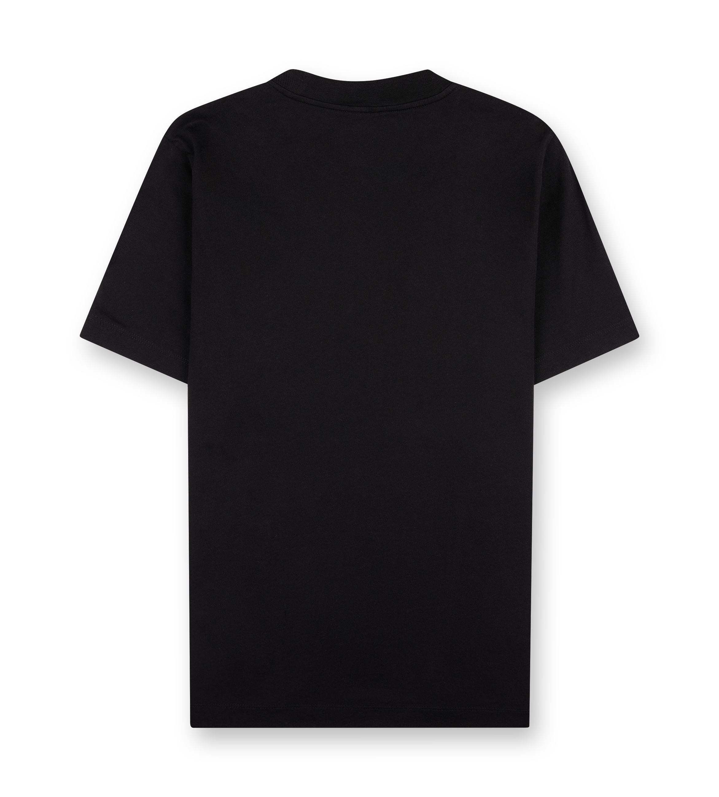 Fluted Logo T-shirt Black