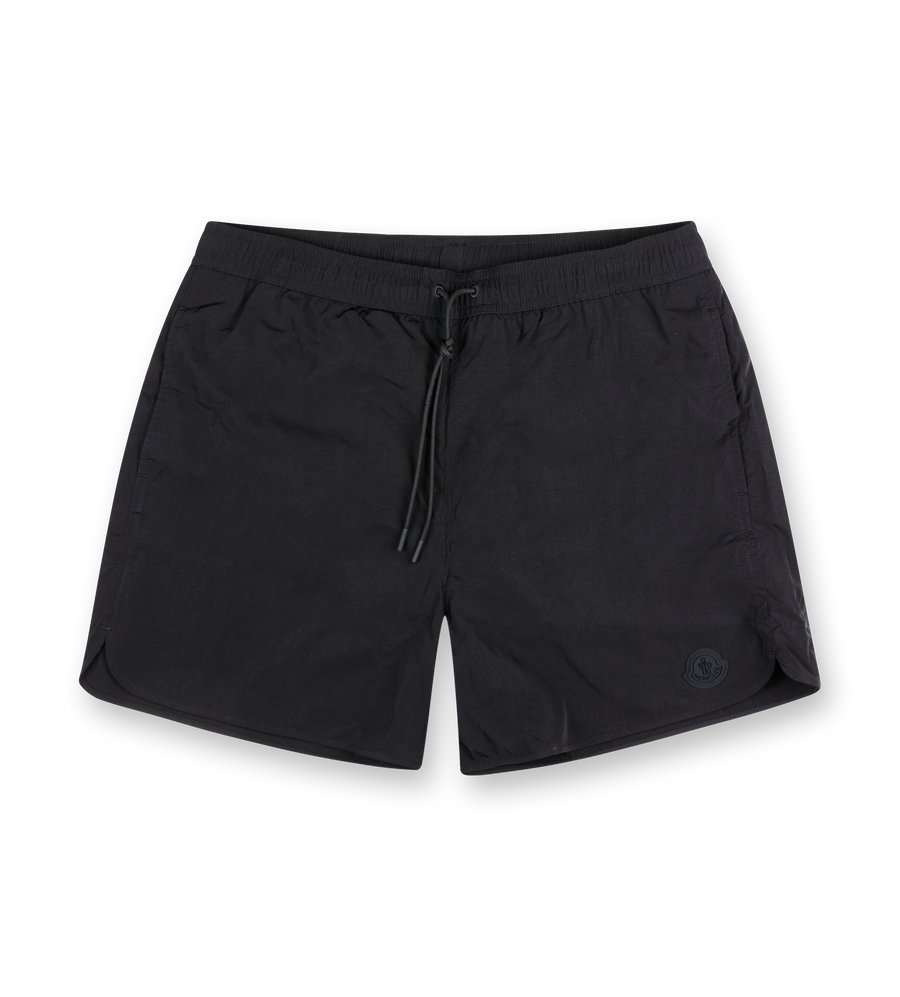 Logo Patch Swimshort Black