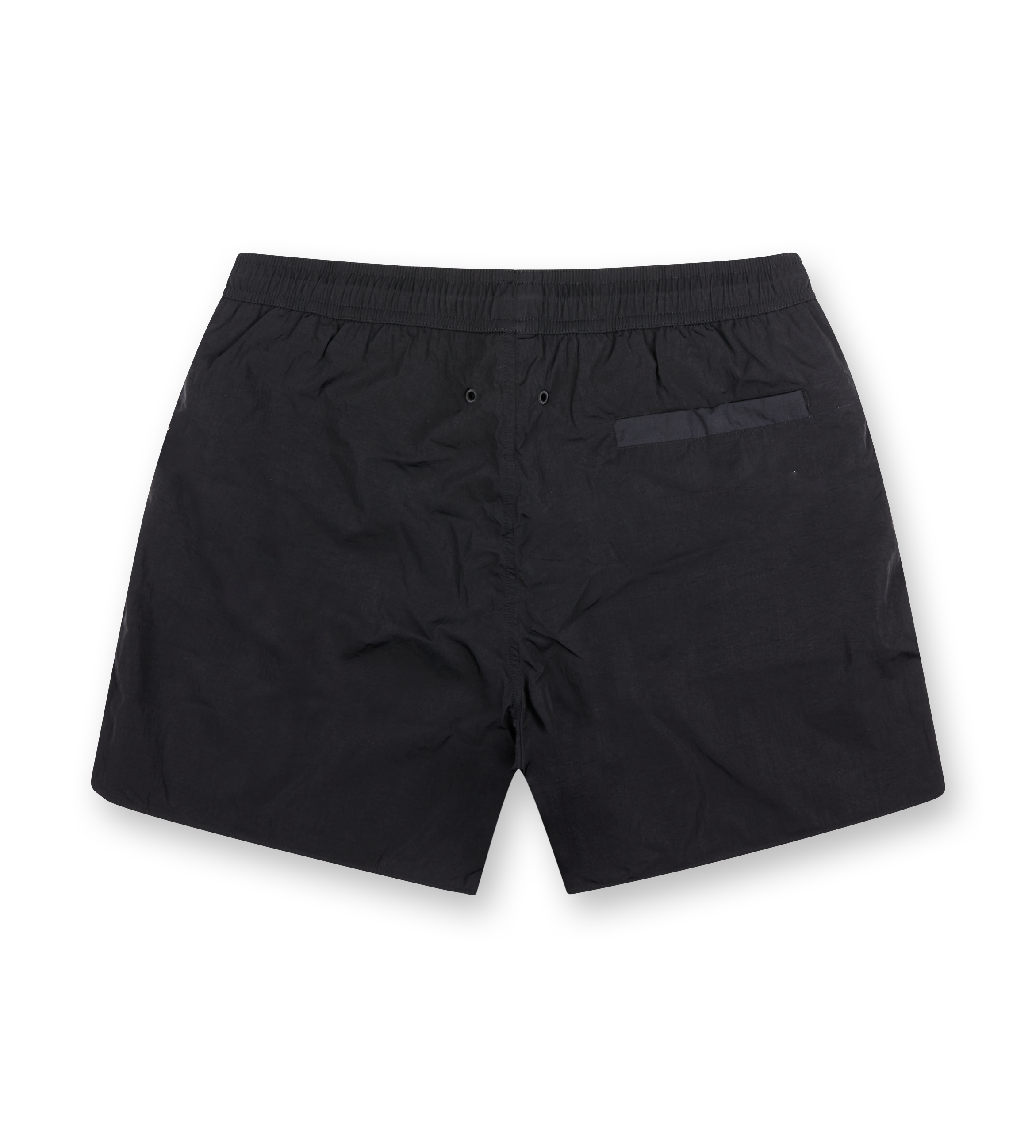 Logo Patch Swimshort Black