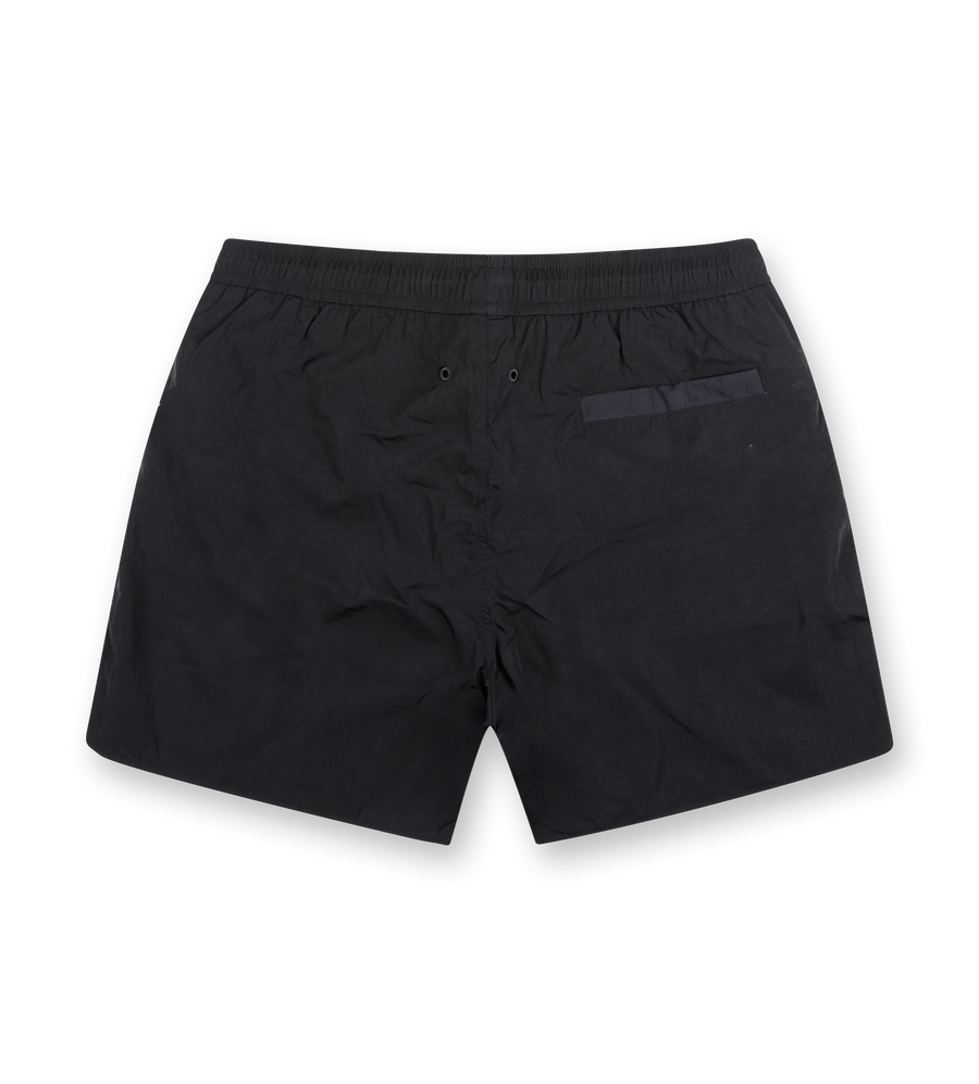 Logo Patch Swimshort Black