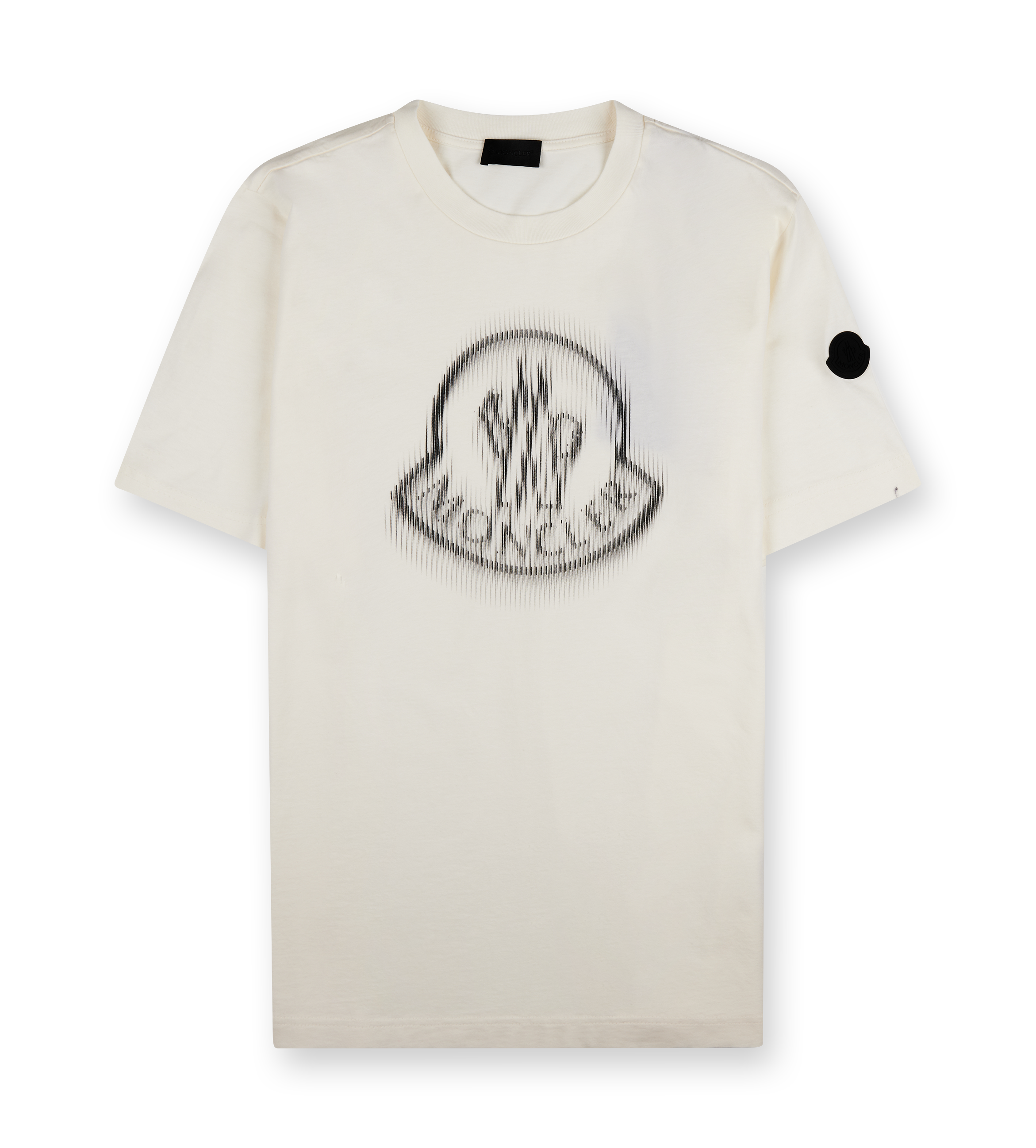 Logo Print Cotton T-shirt Off White