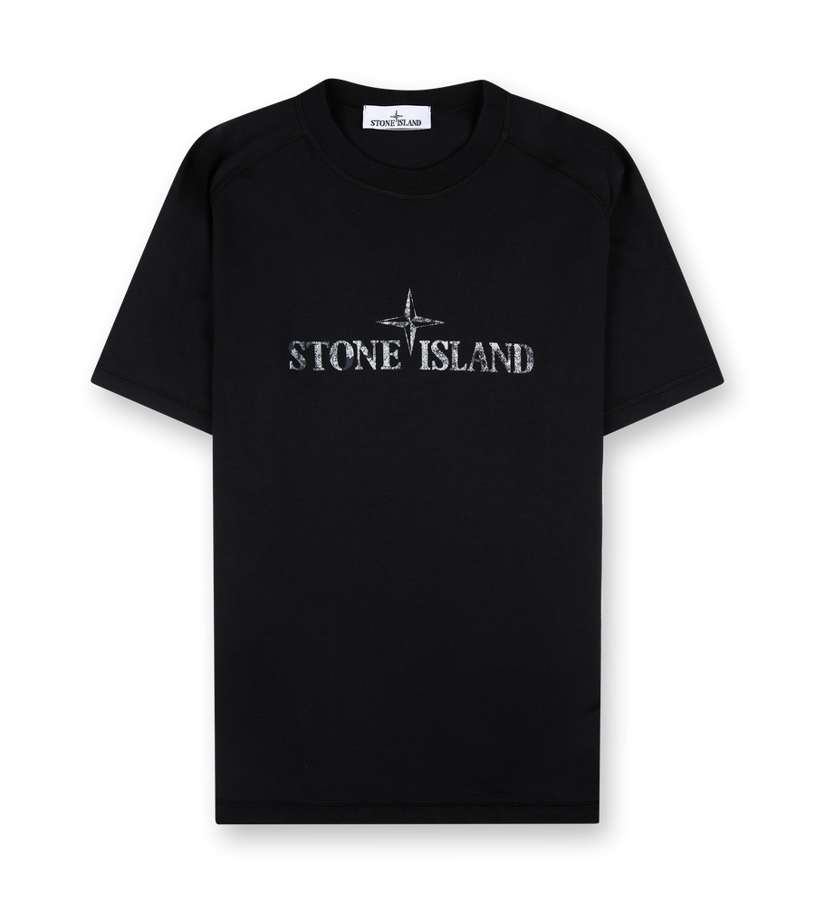 Printed Logo T-shirt Black