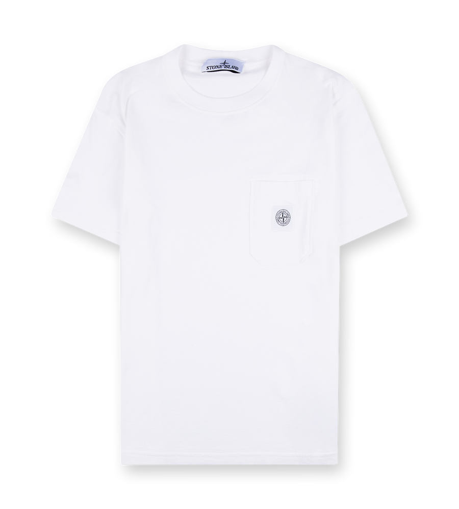 Logo Pocket T-shirt White