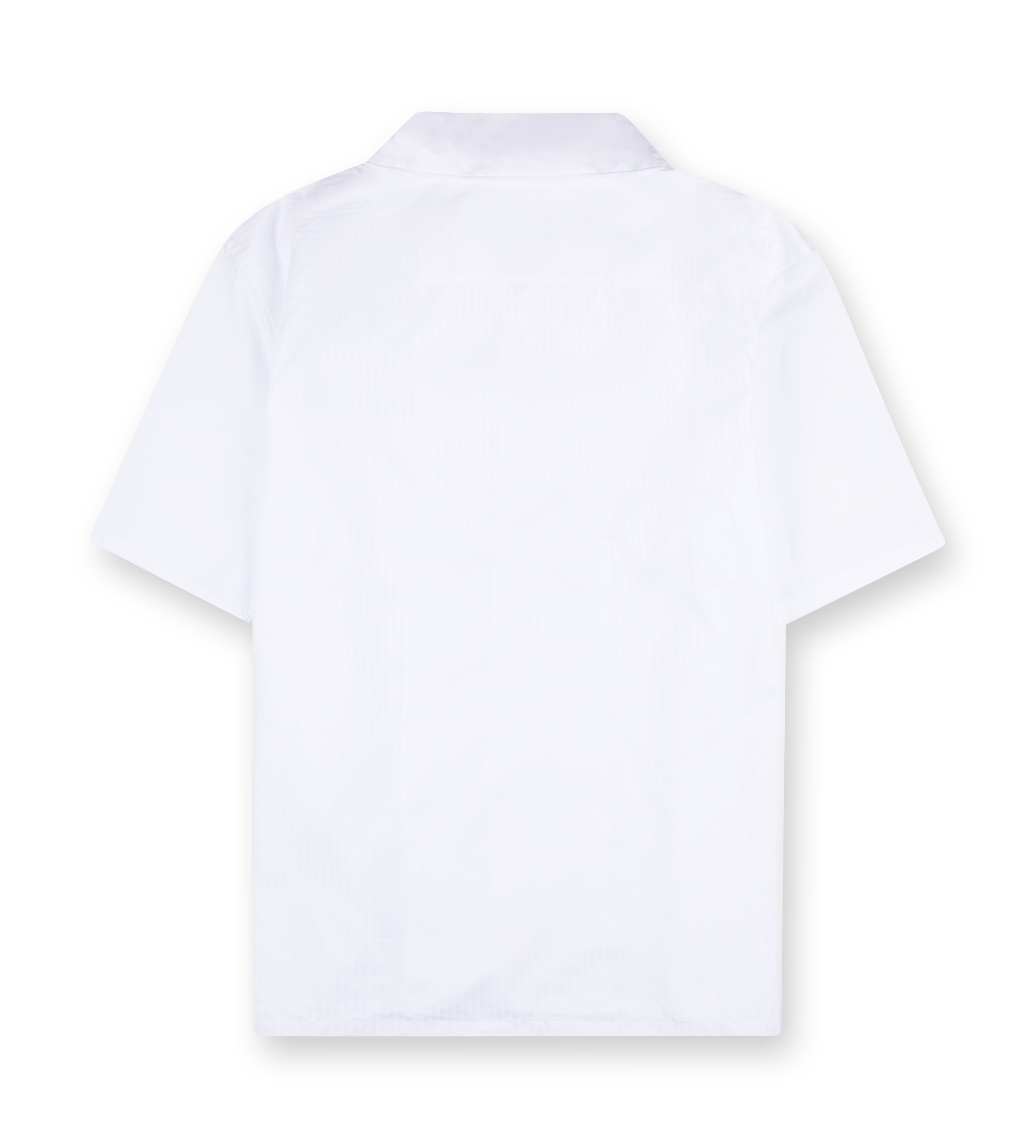 Cotton Bowling Shirt White