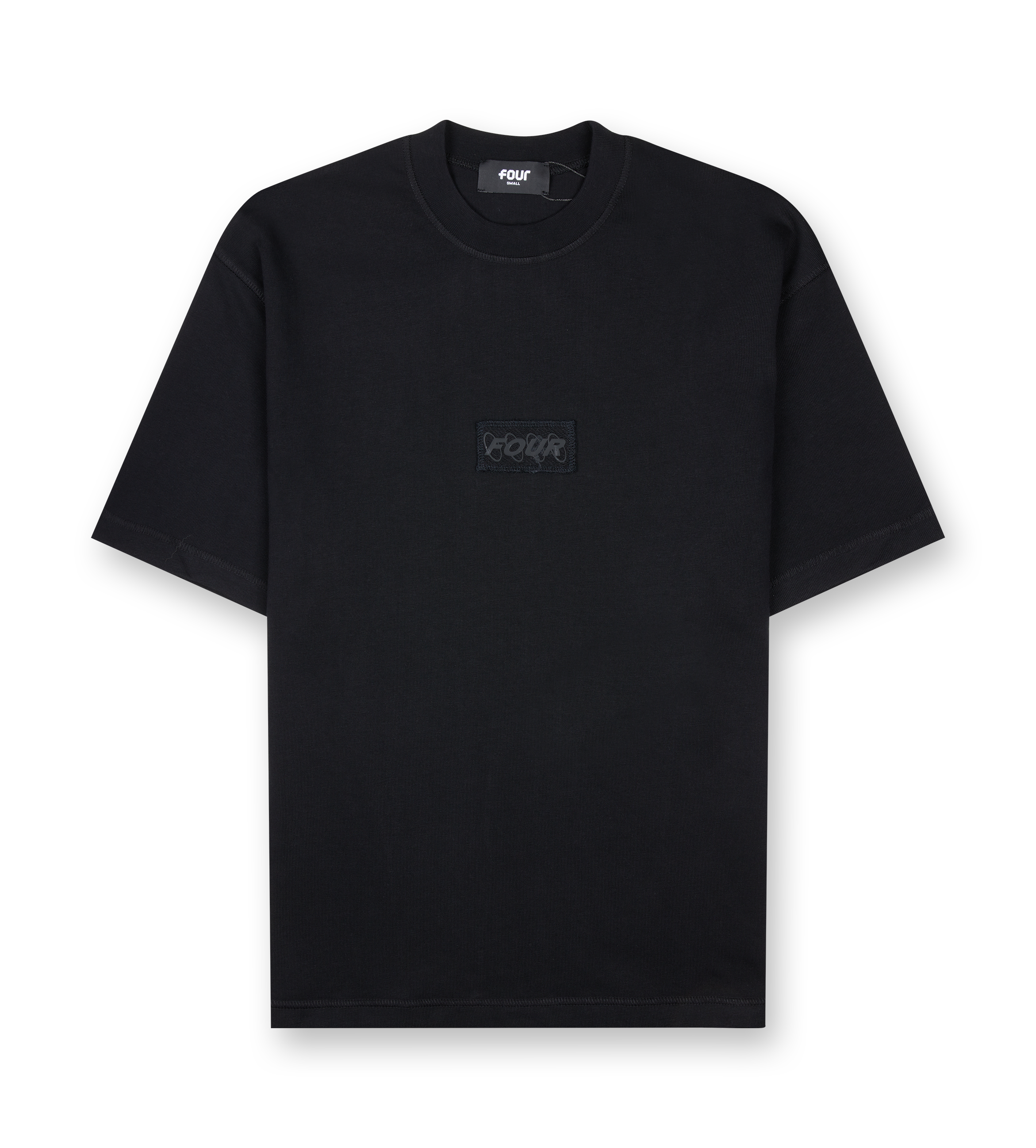 Inside Out Boxy T-shirt Black