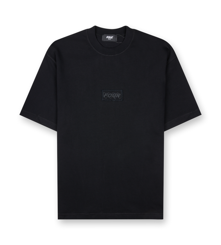 Inside Out Boxy T-shirt Black