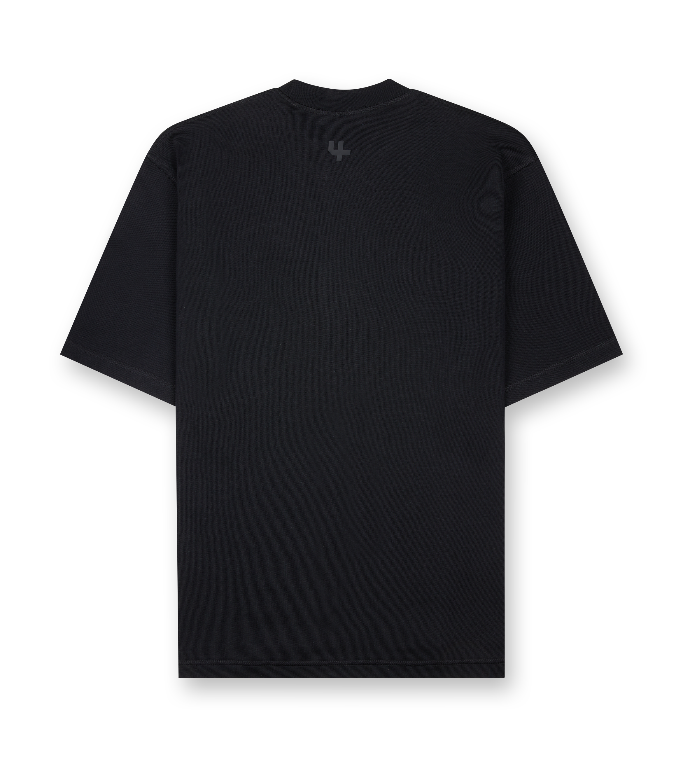 Inside Out Boxy T-shirt Black