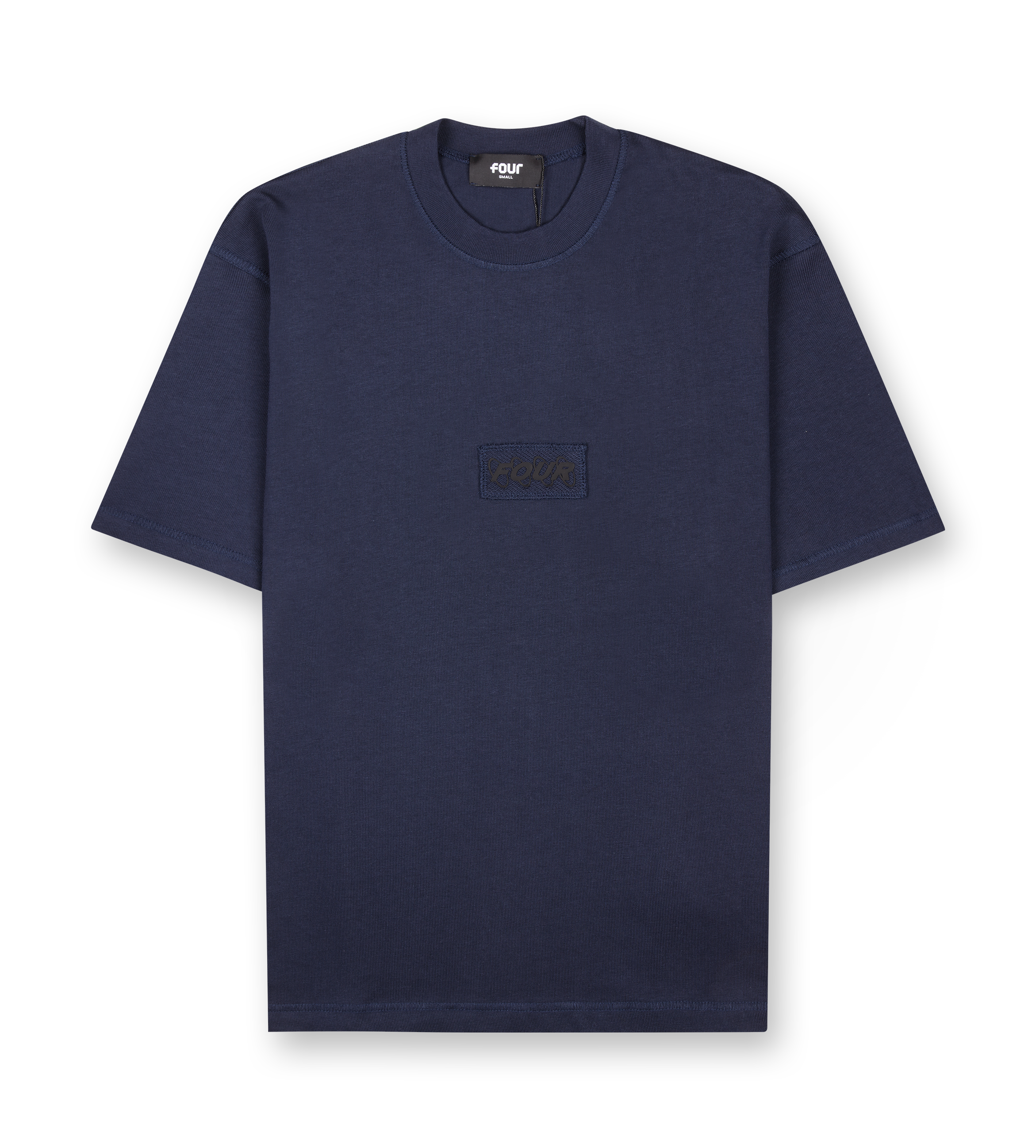 Inside Out Boxy T-shirt Marine Blue