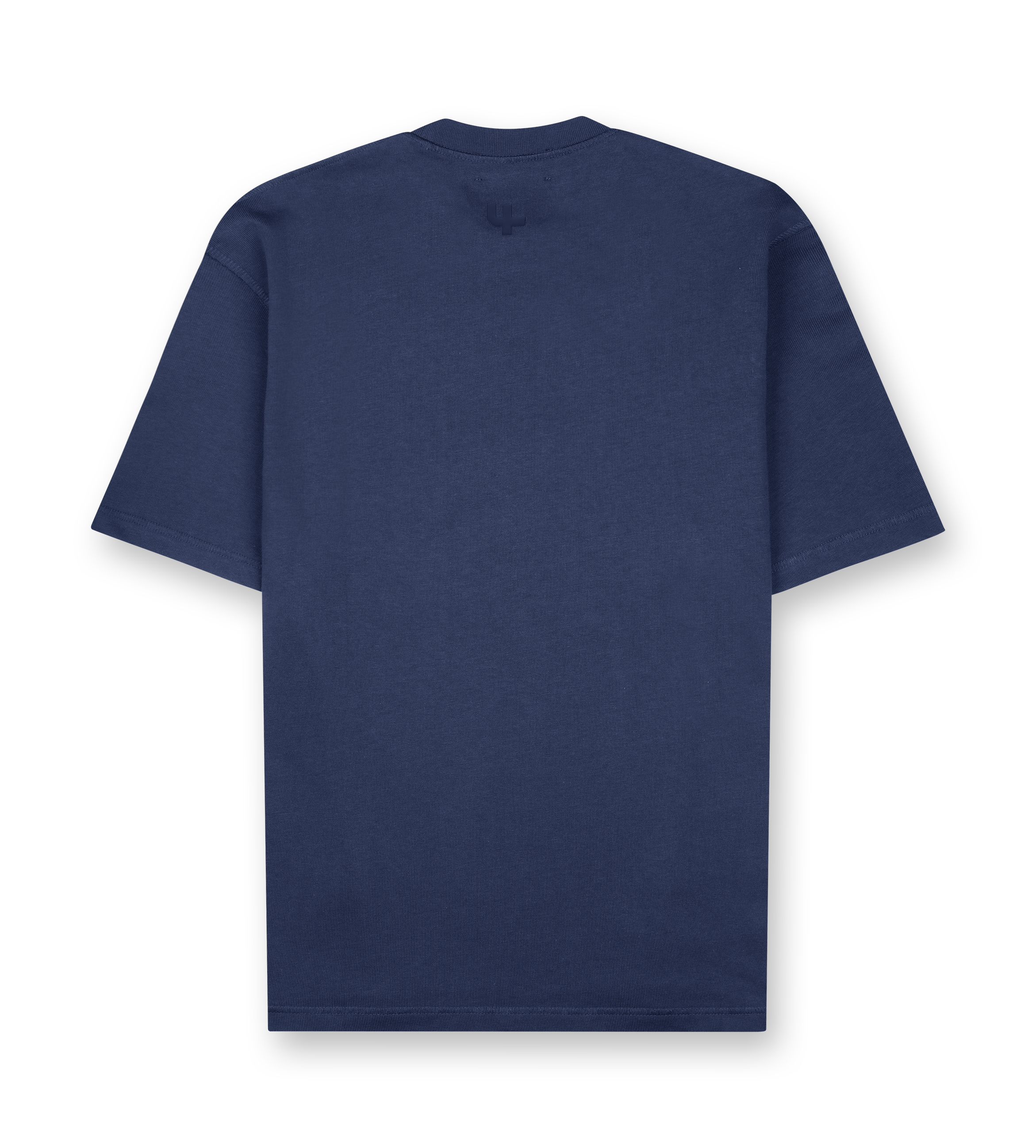 Inside Out Boxy T-shirt Marine Blue