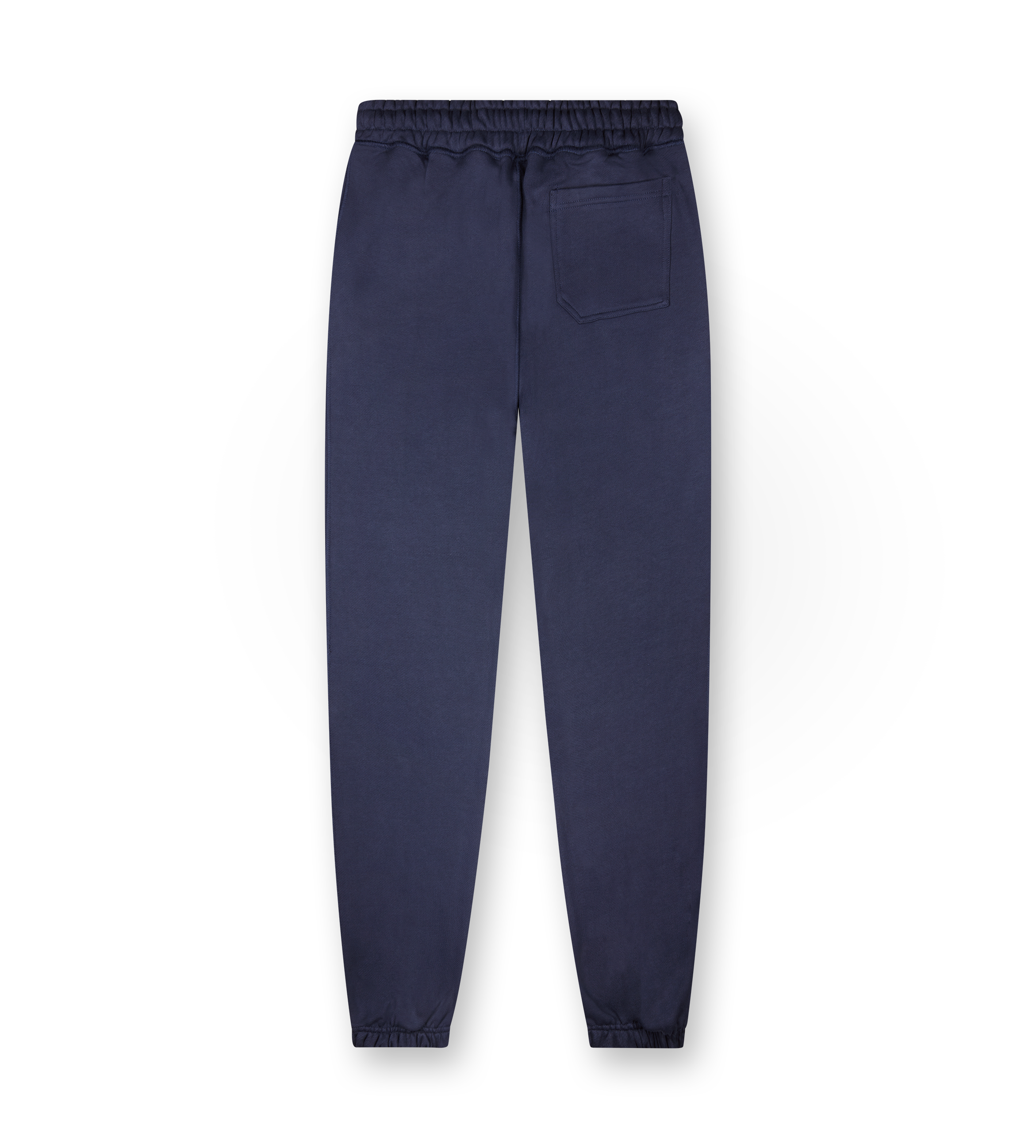 Inside Out Wide Leg Cuffed Pants Marine Blue