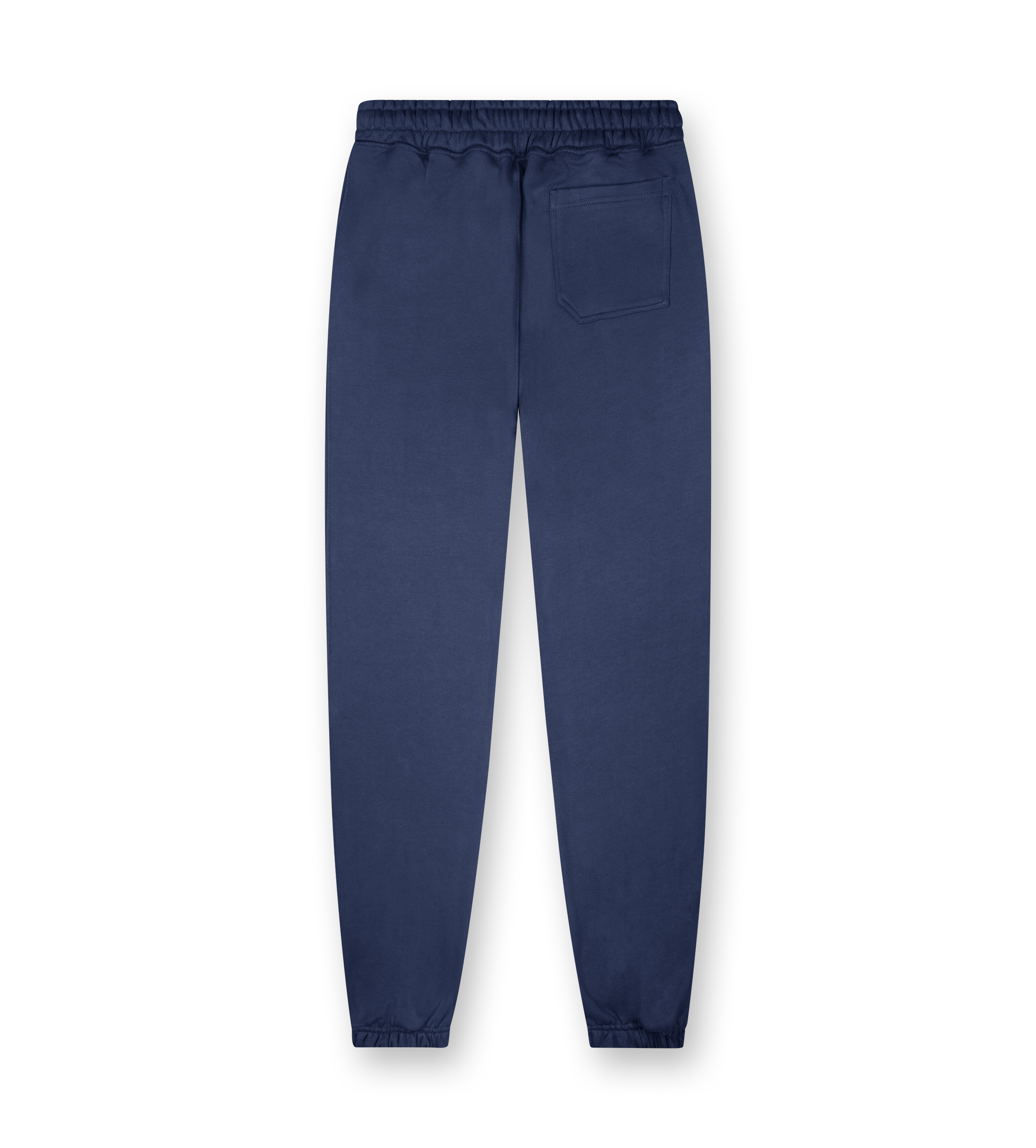 Inside Out Wide Leg Cuffed Pants Marine Blue