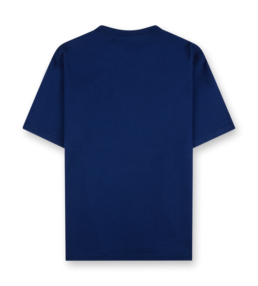 Printed T-shirt Medieval Blue