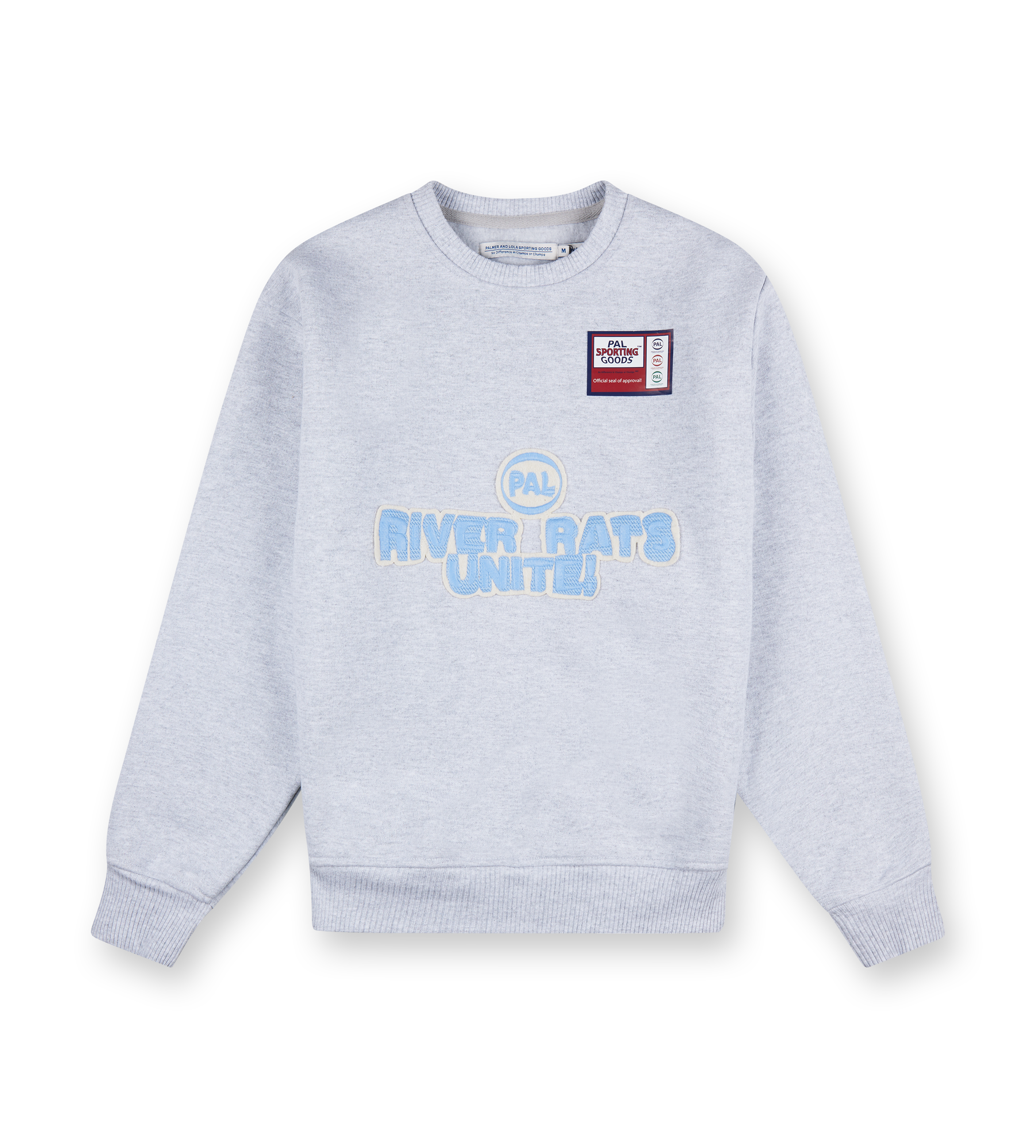 River Rats Sweater Light Grey