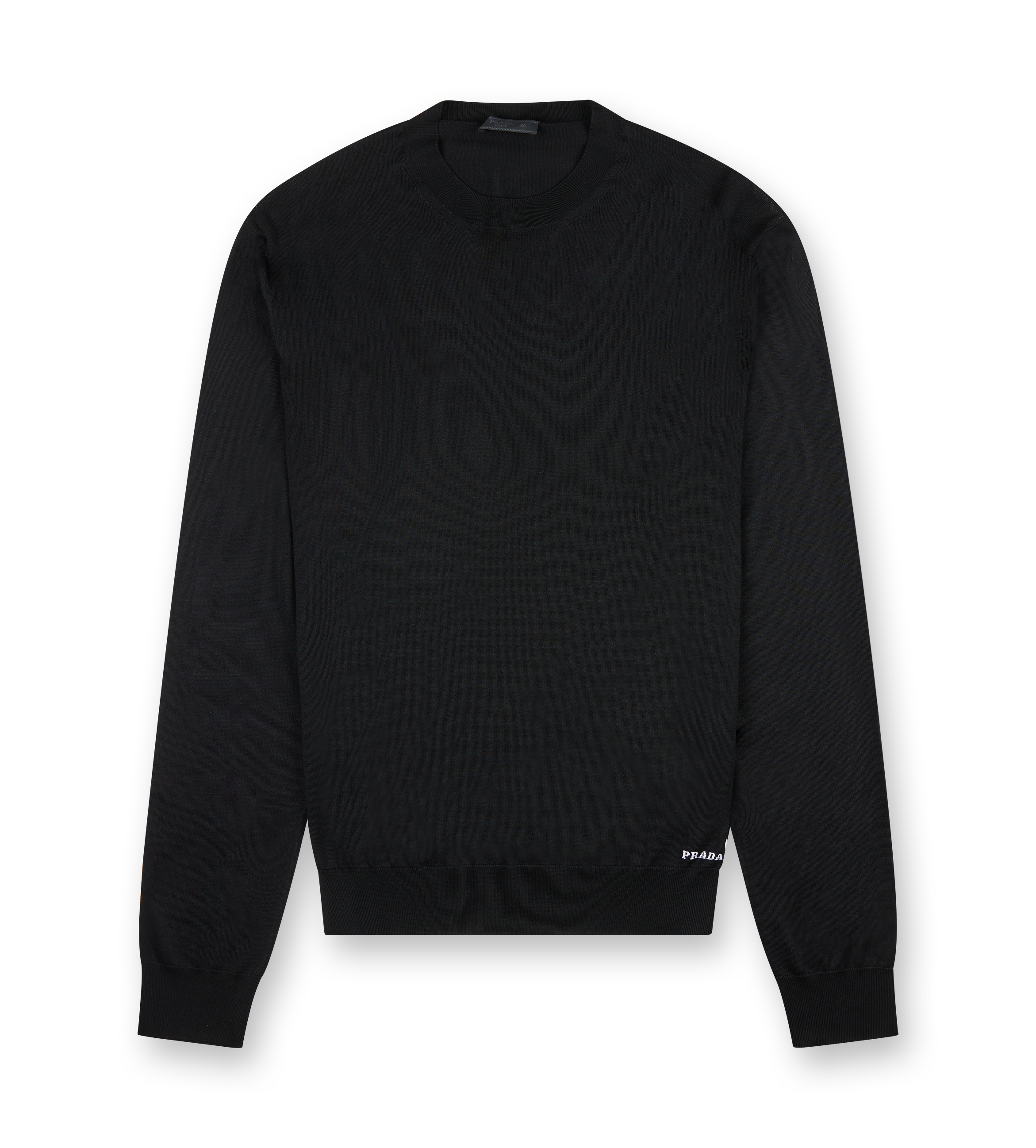 Recycled Silk Sweater Black