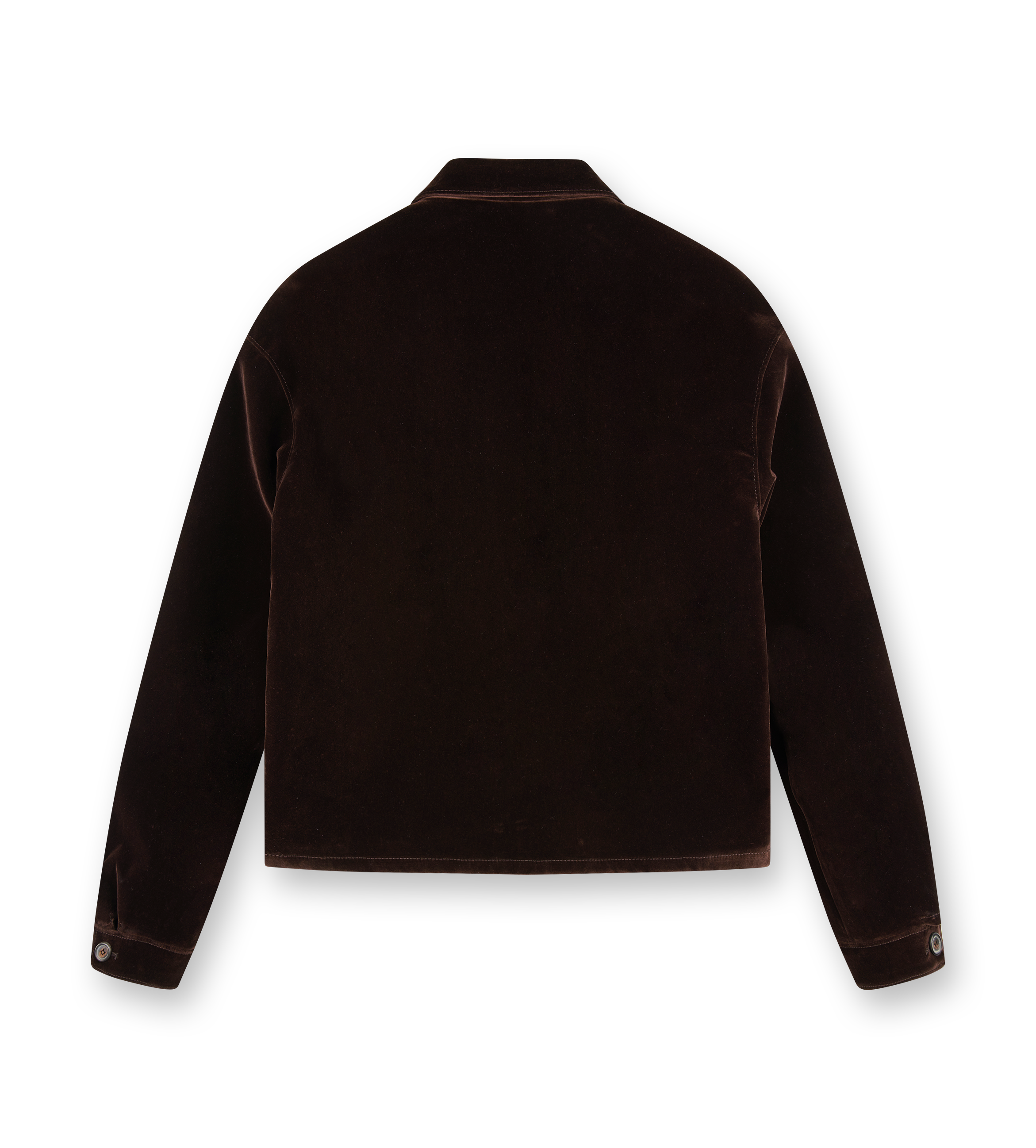 Velvet Blouson Jacket Ebony