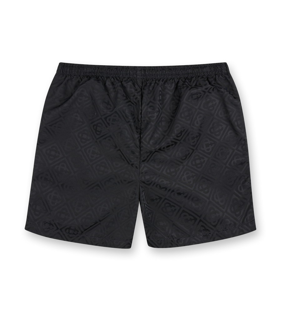 Jacquard Swim Shorts Black