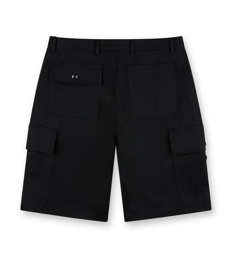 Cotton Bermuda Black