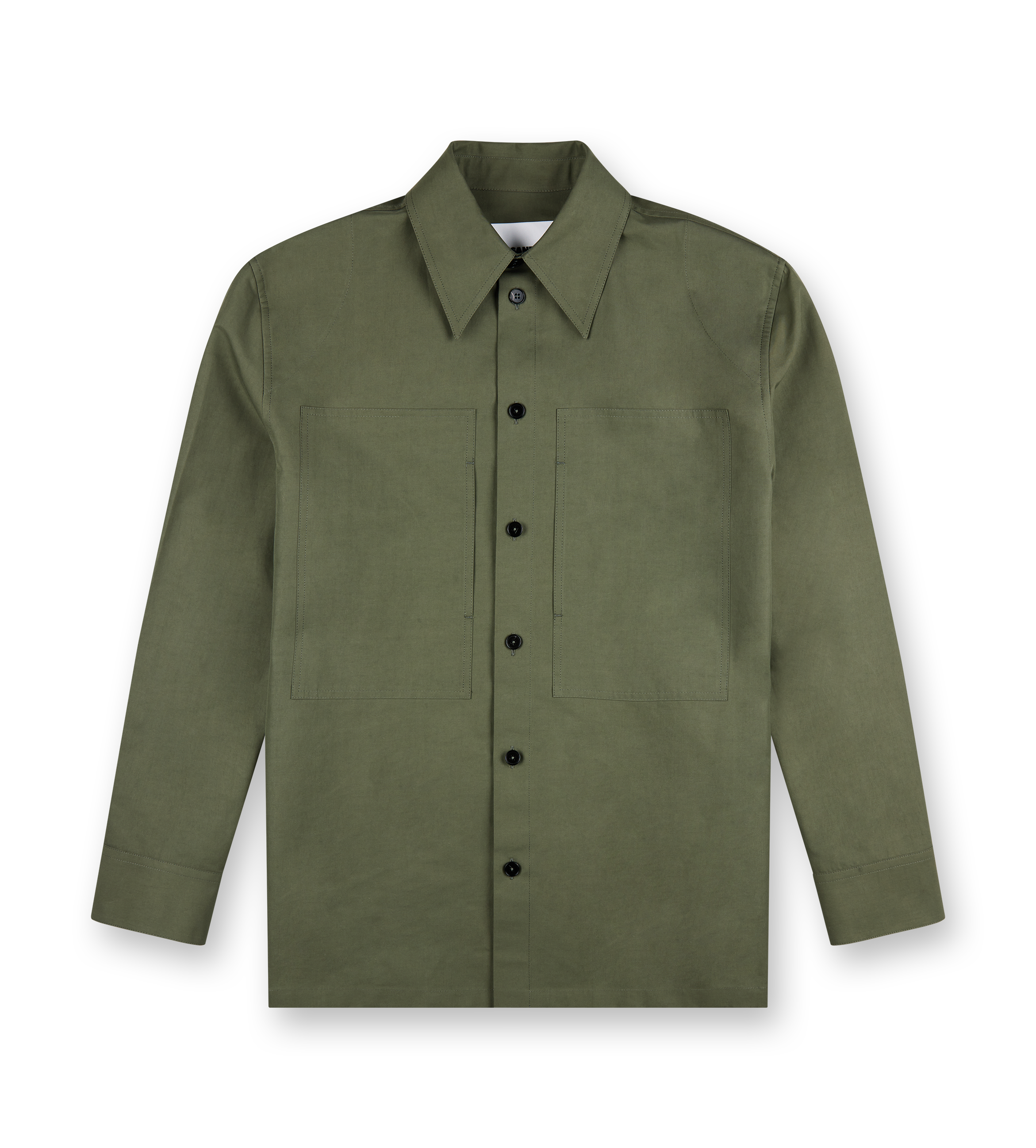 Lightweight Cotton Shirt Thyme Green