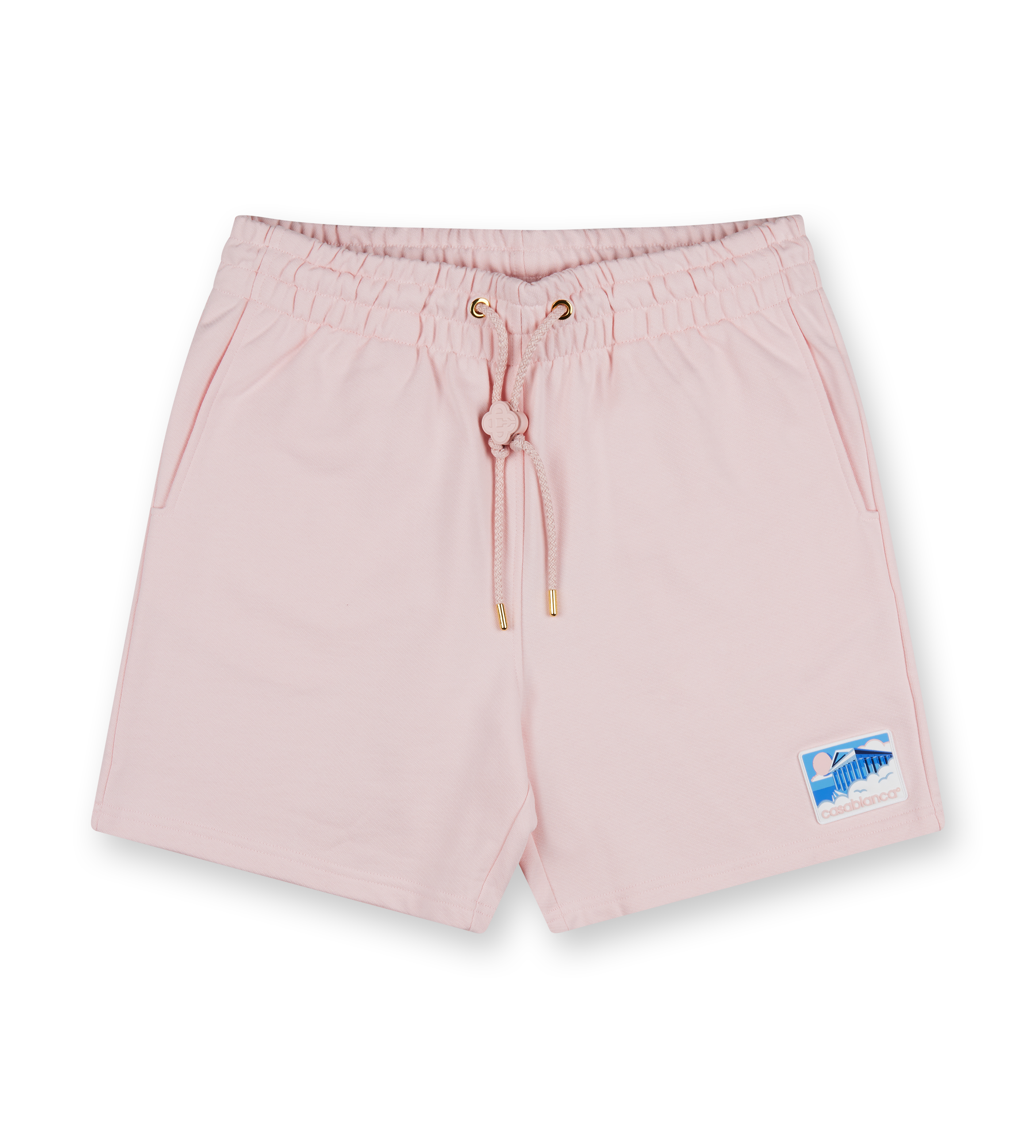 Greek Temple Sweatshort Pink