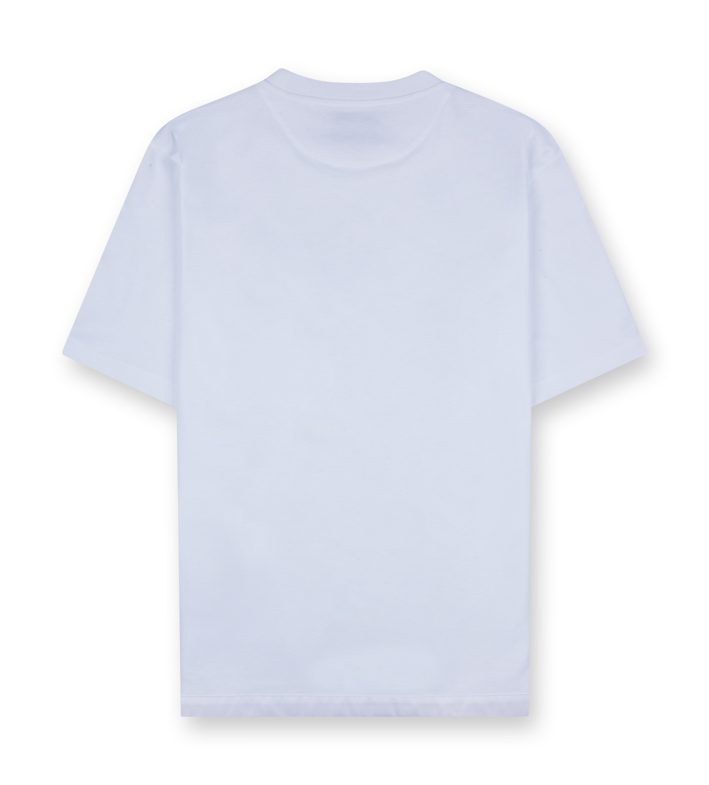 Re-nylon and Jersey T-shirt White