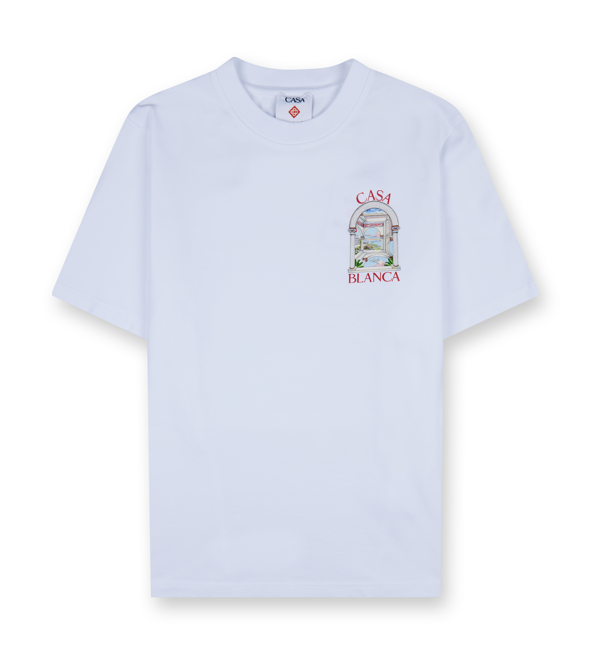 Le Passage Printed T-shirt White