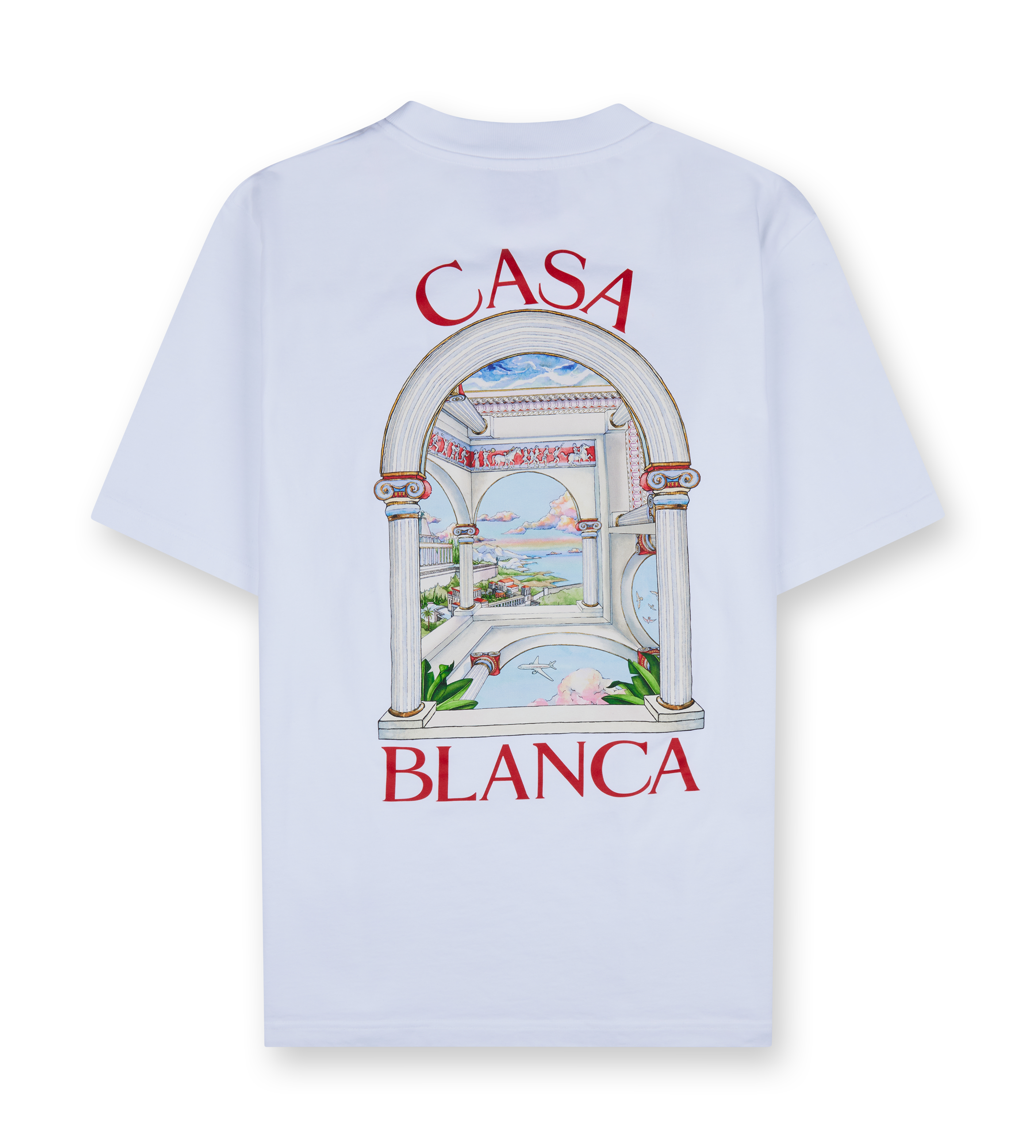 Le Passage Printed T-shirt White