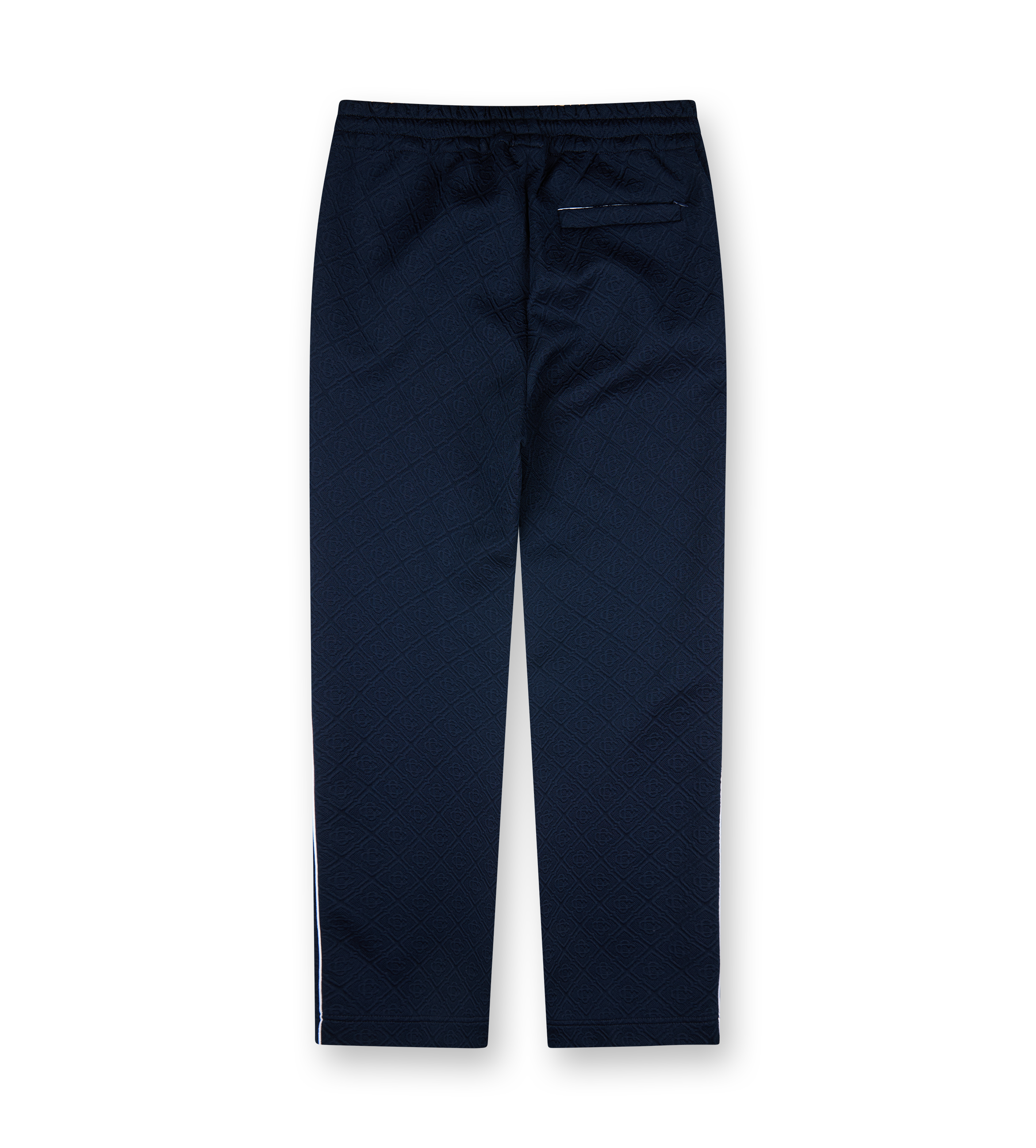 Jacquard Monogram Trackpants Dark Blue