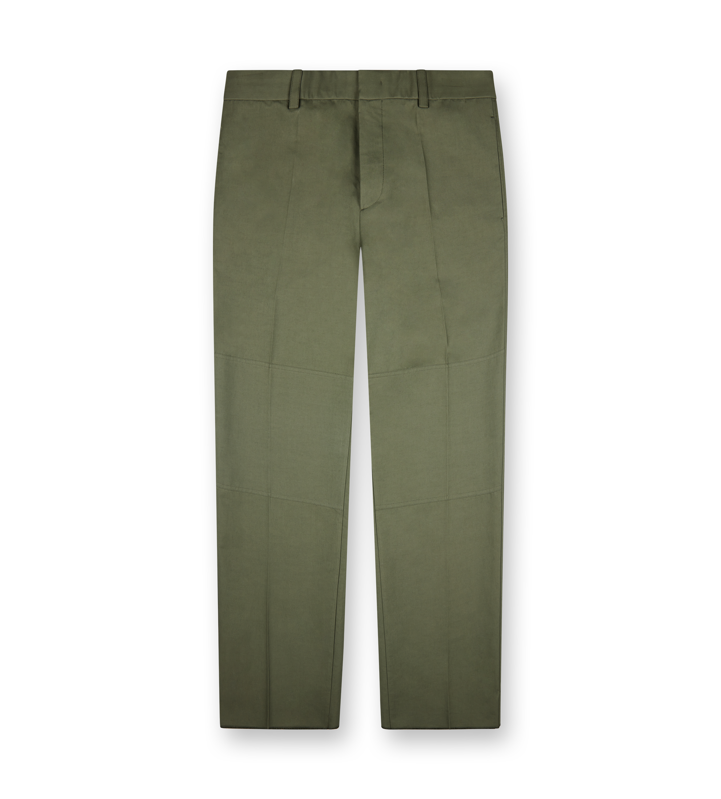 Light Weight Cotton Trousers Thyme Green