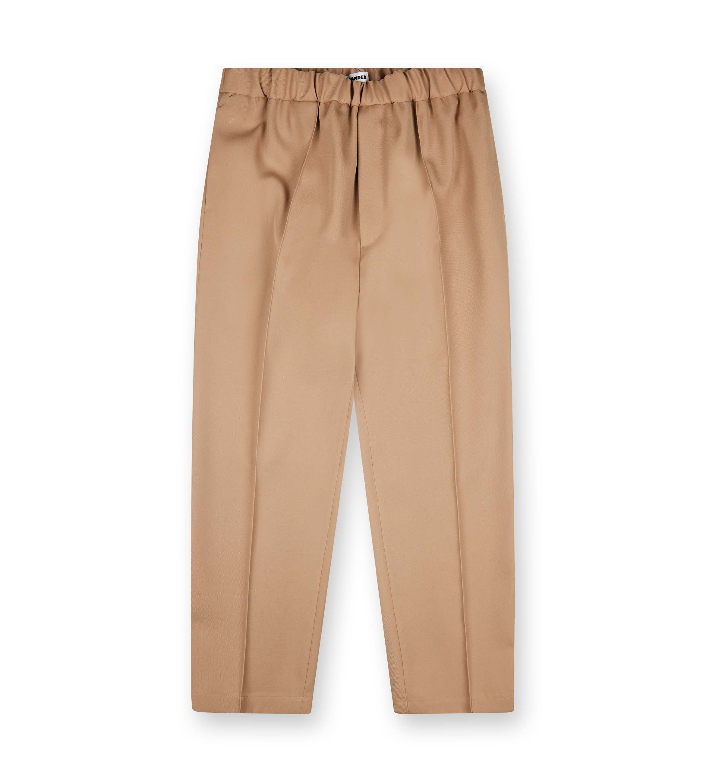 Elastic Trousers With Pockets Clay