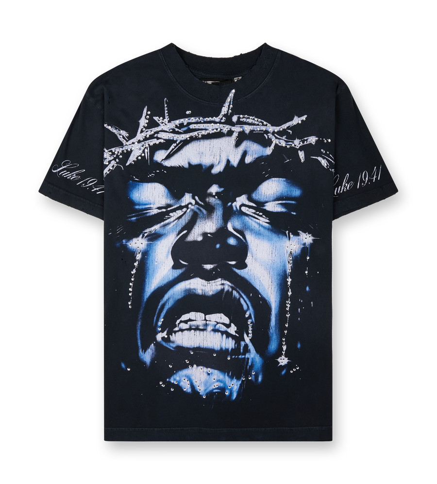 Jesus Wept T-shirt Black