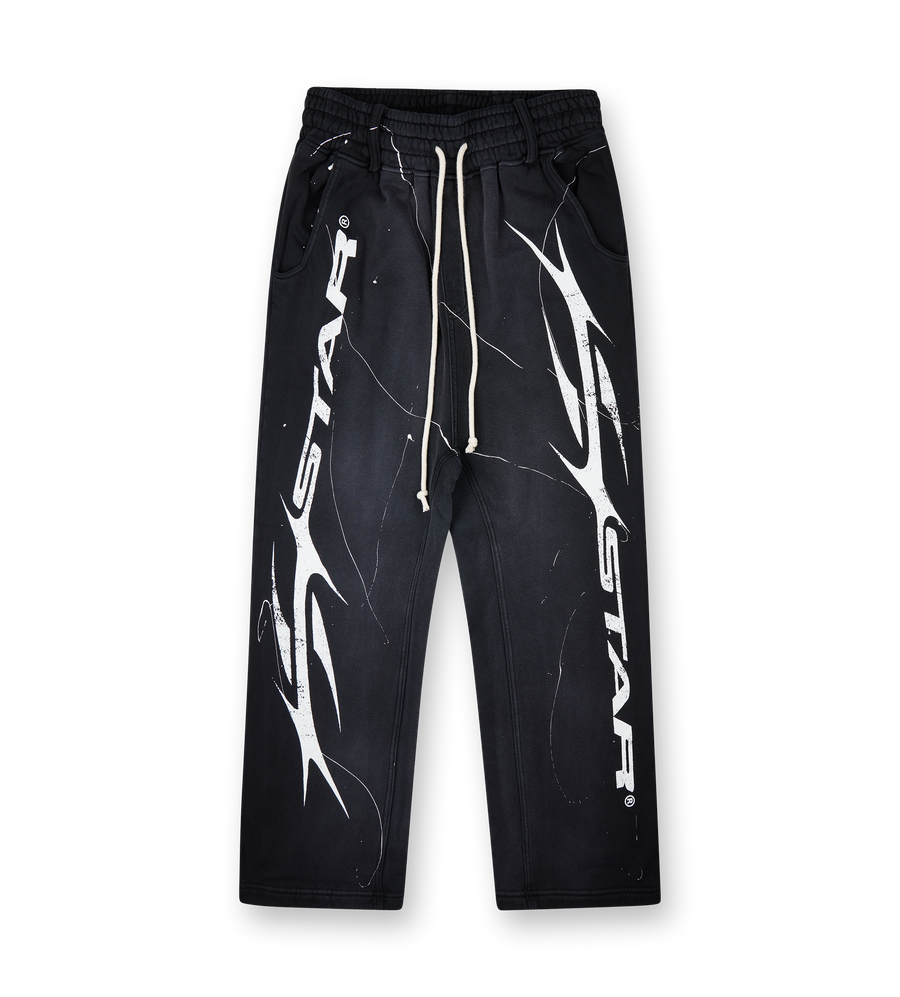 Flame Sweatpants Black