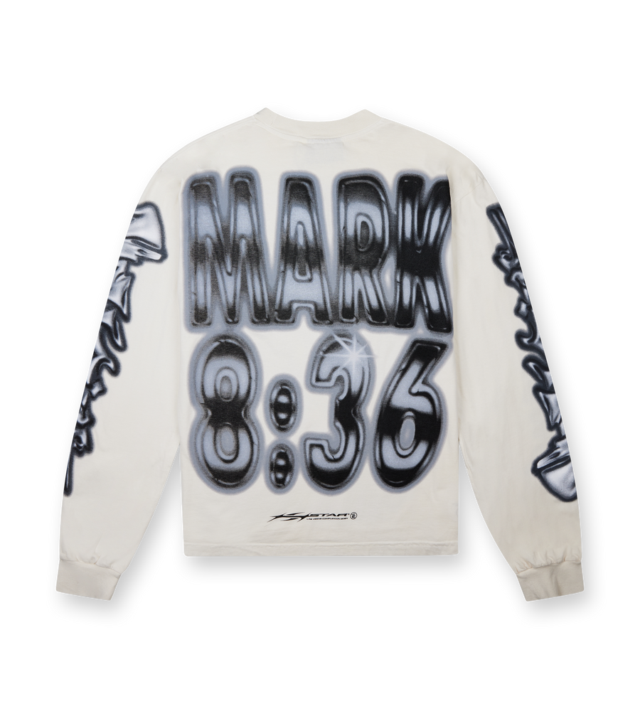 Mark Longsleeve White