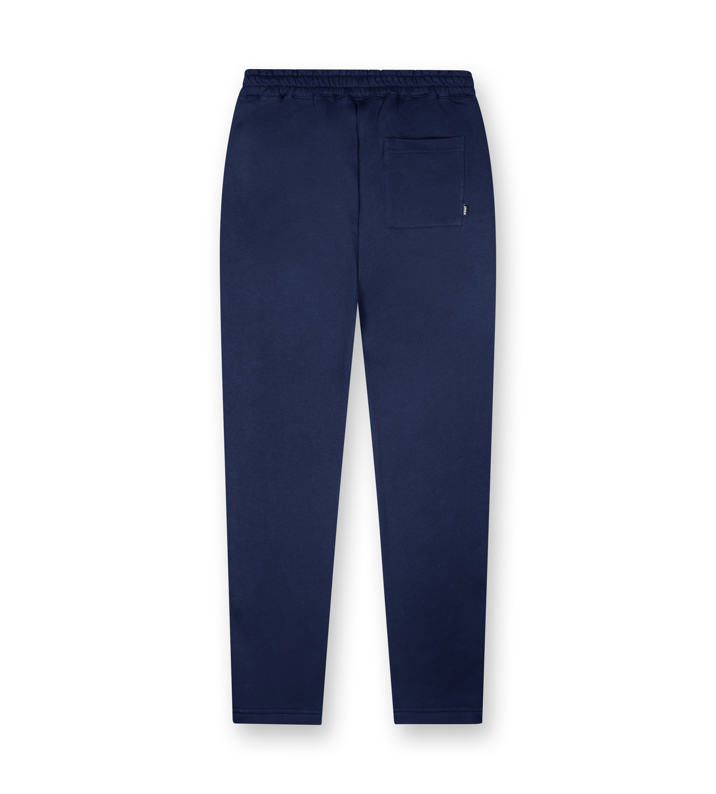 Outline Logo Straight Leg Pants Marine Blue