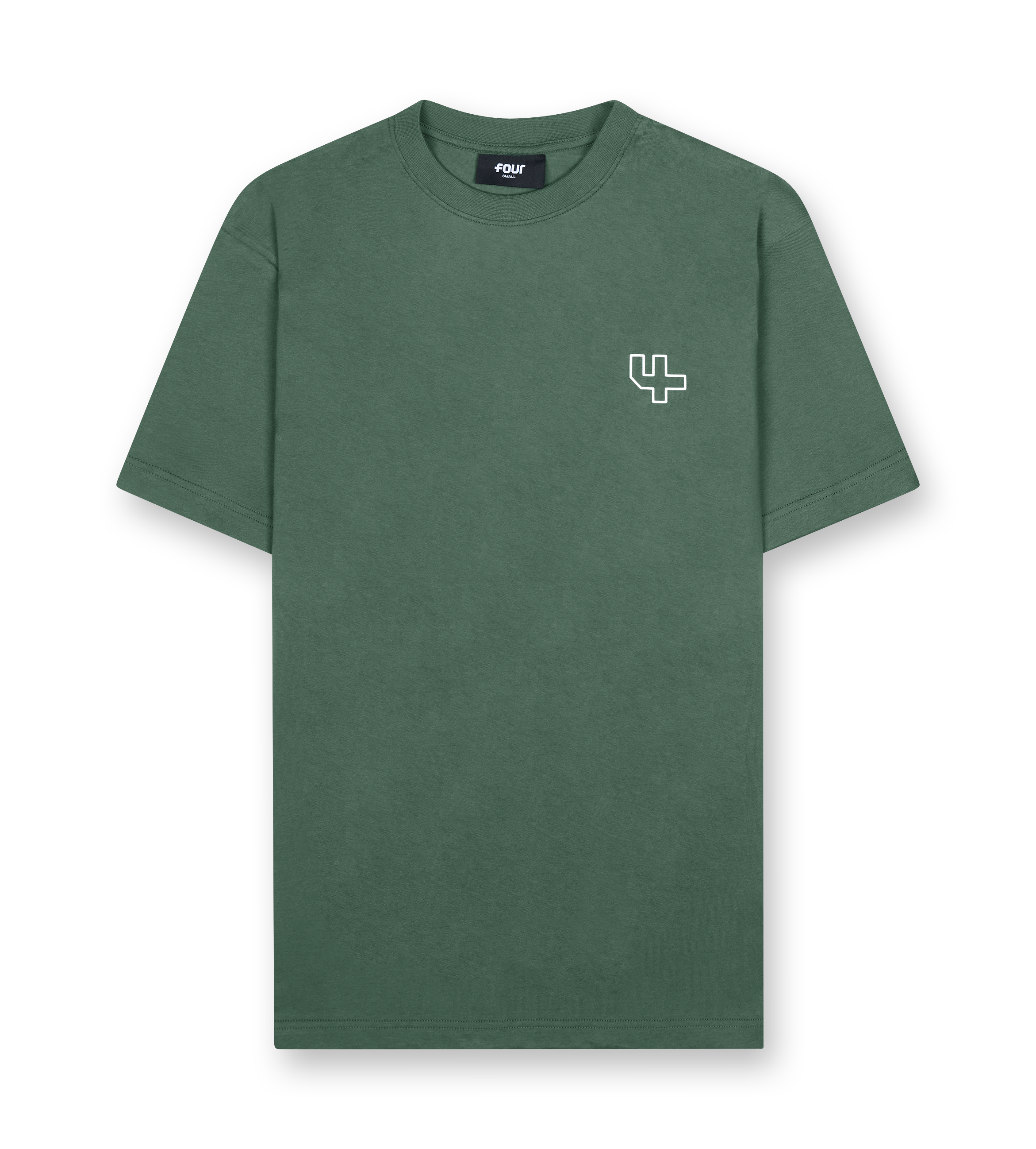 Outline Logo T-shirt Deep Forest