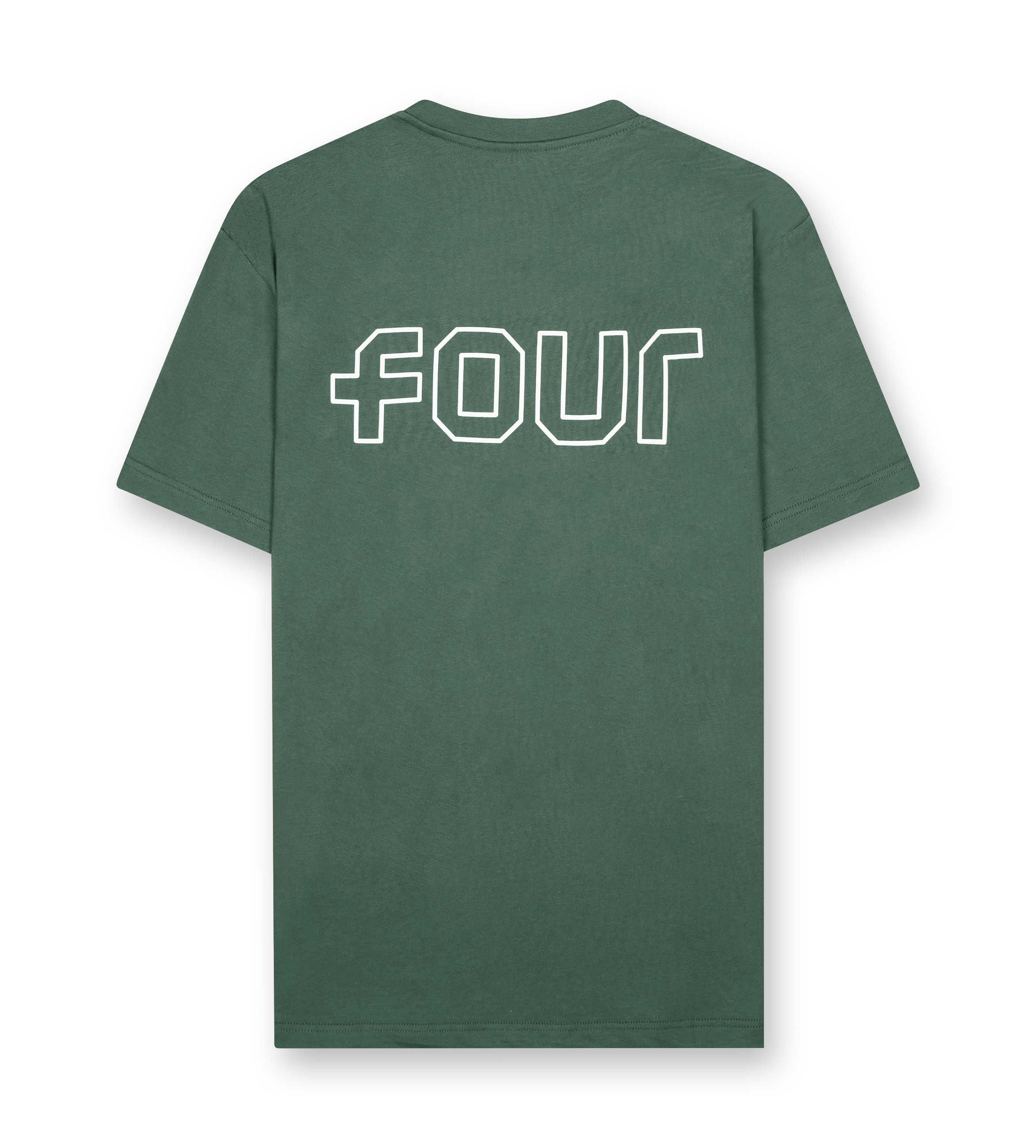 Outline Logo T-shirt Deep Forest