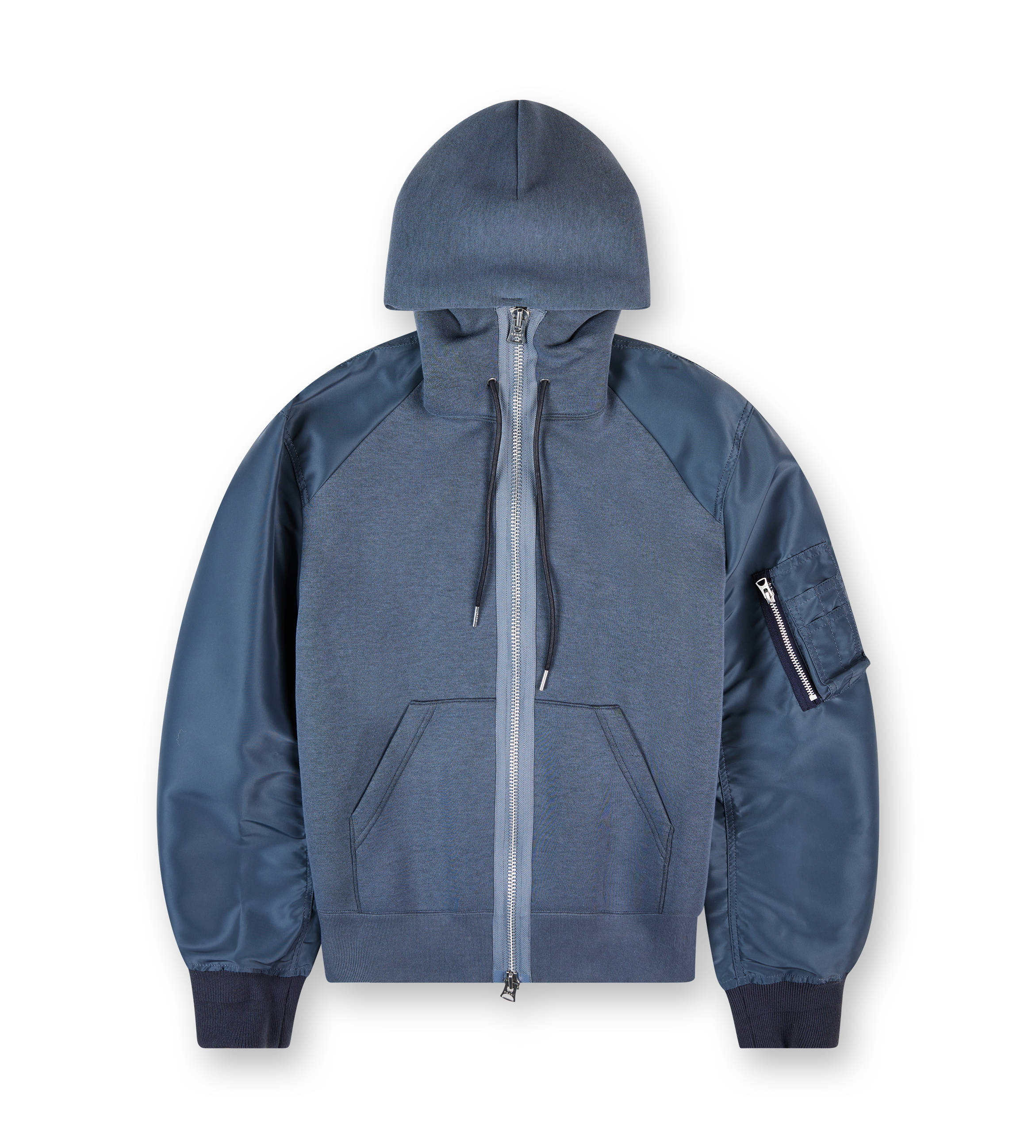 Sponge Sweat Hoodie Blue Gray