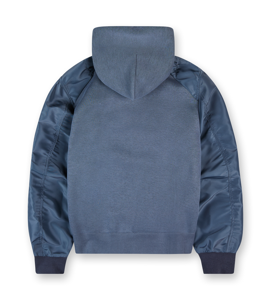 Sponge Sweat Hoodie Blue Gray