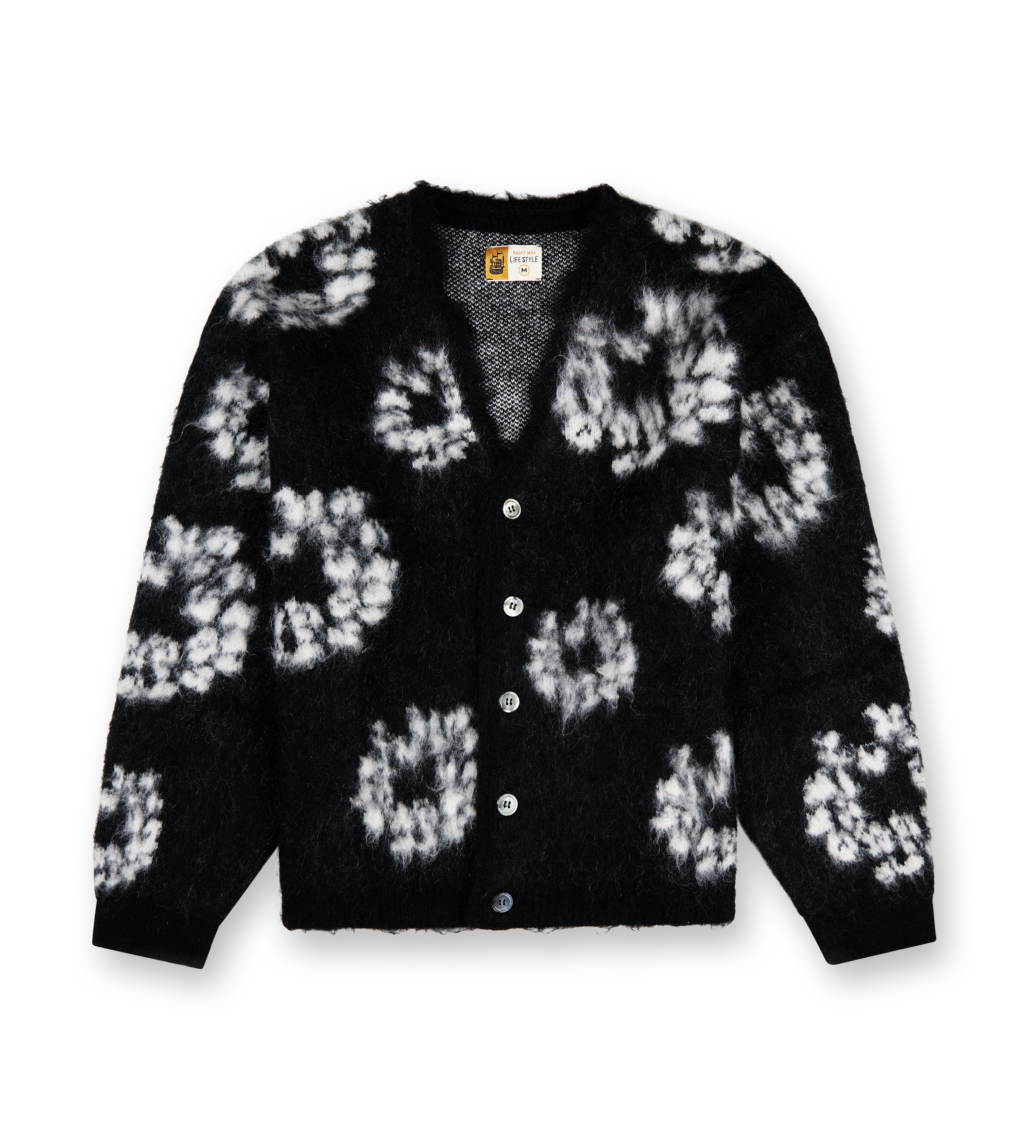 Wool Cardigan Black