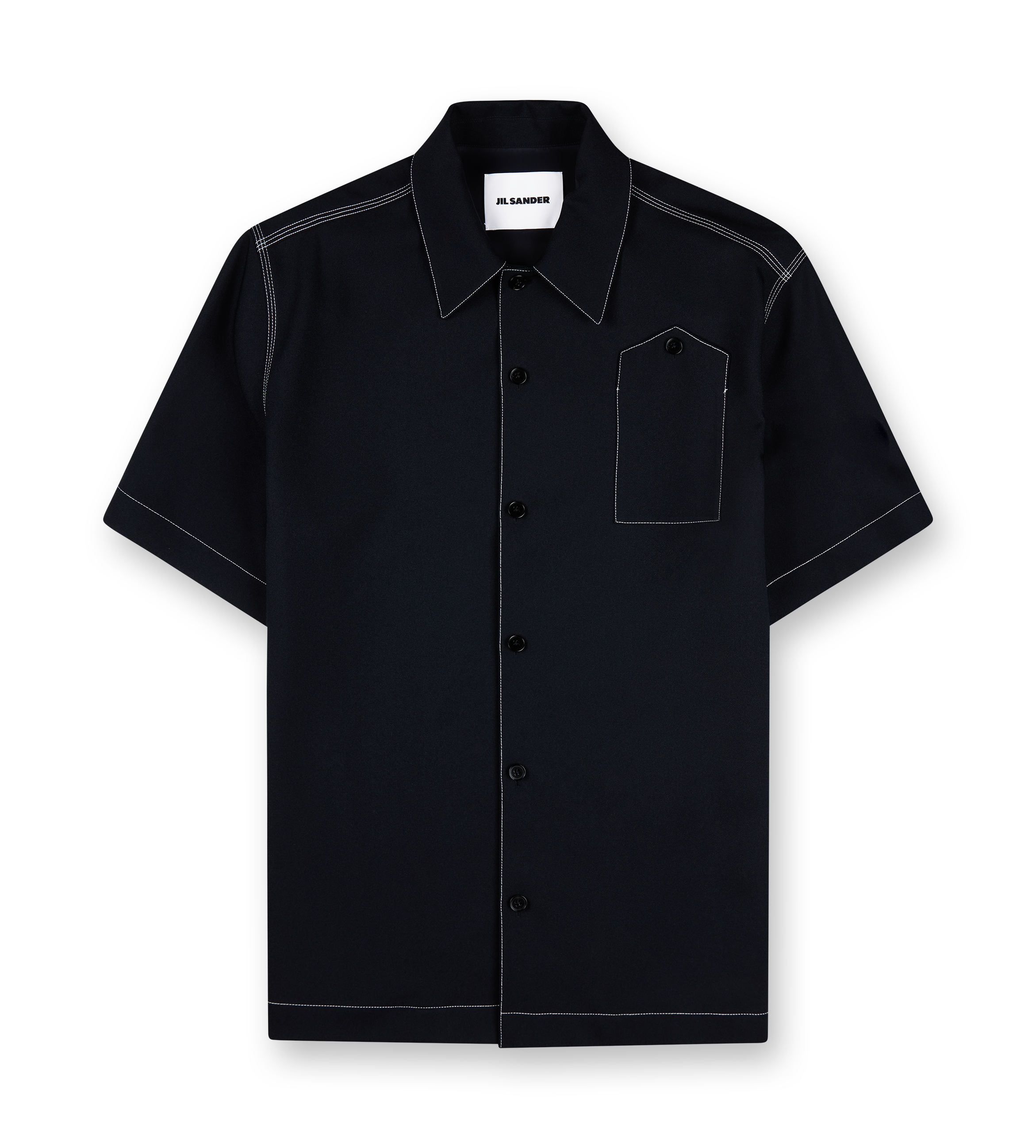 Buttoned Shirt Midnight Blue