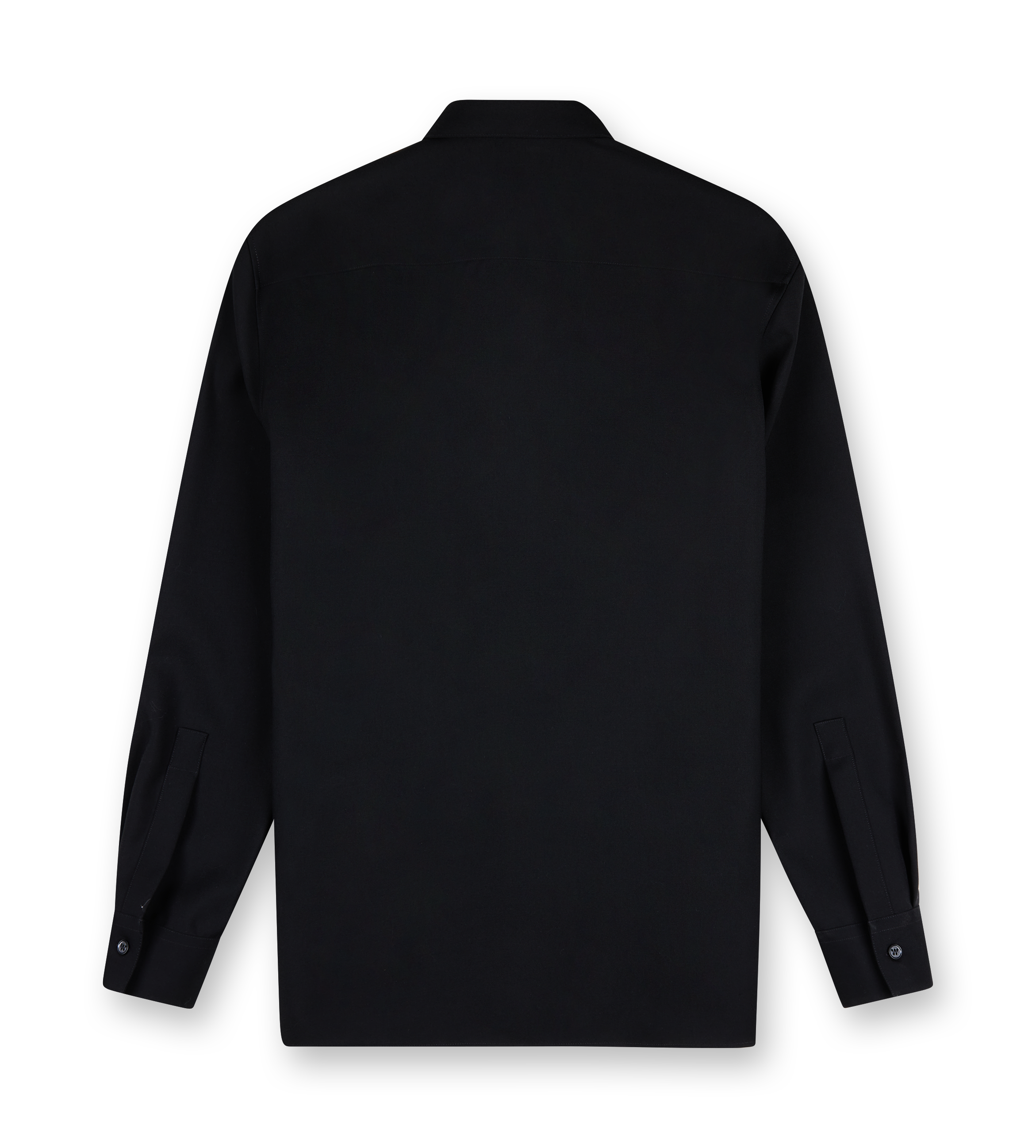 Lightweight Wool Shirt Black