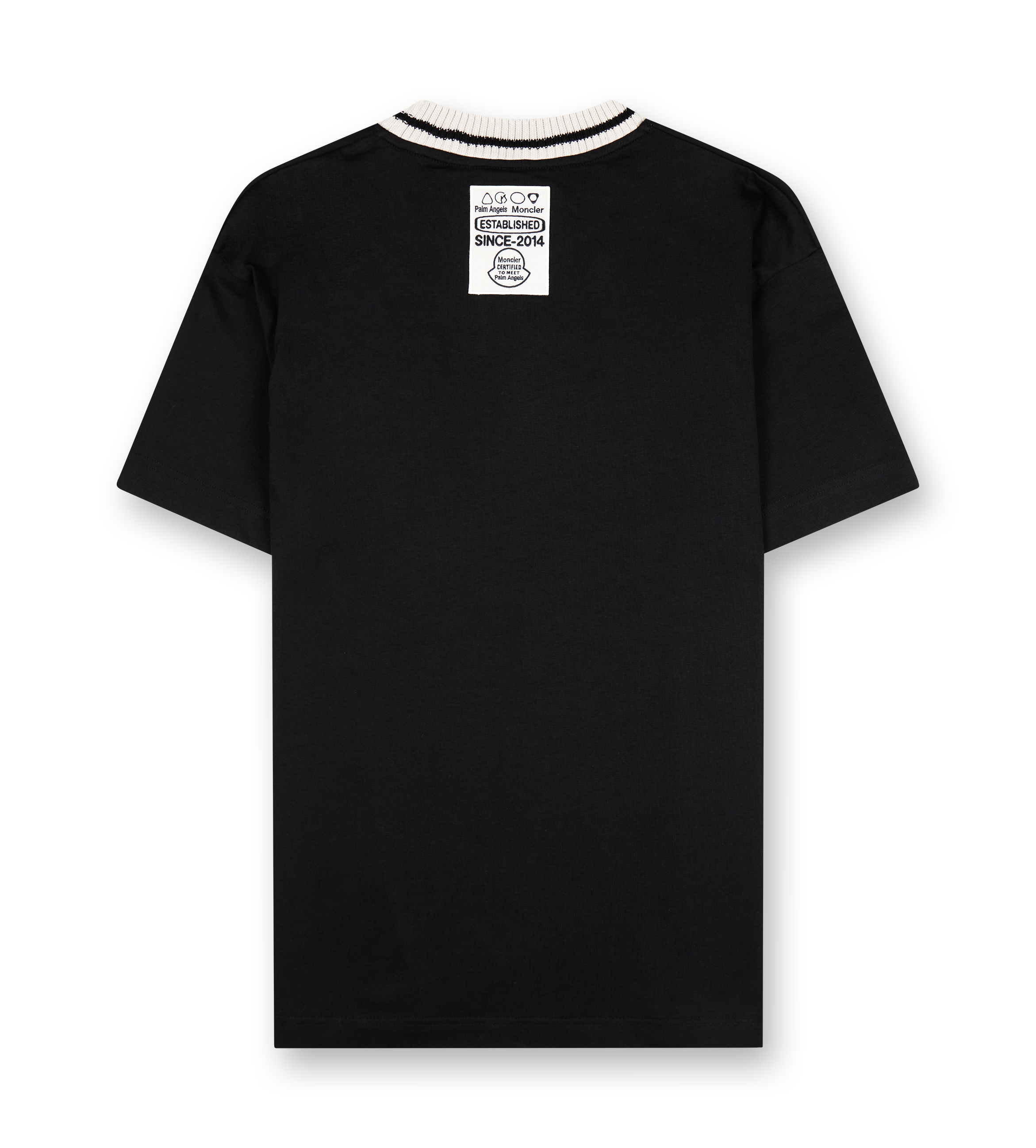 Moncler x Palm Angels Cotton T-shirt Black