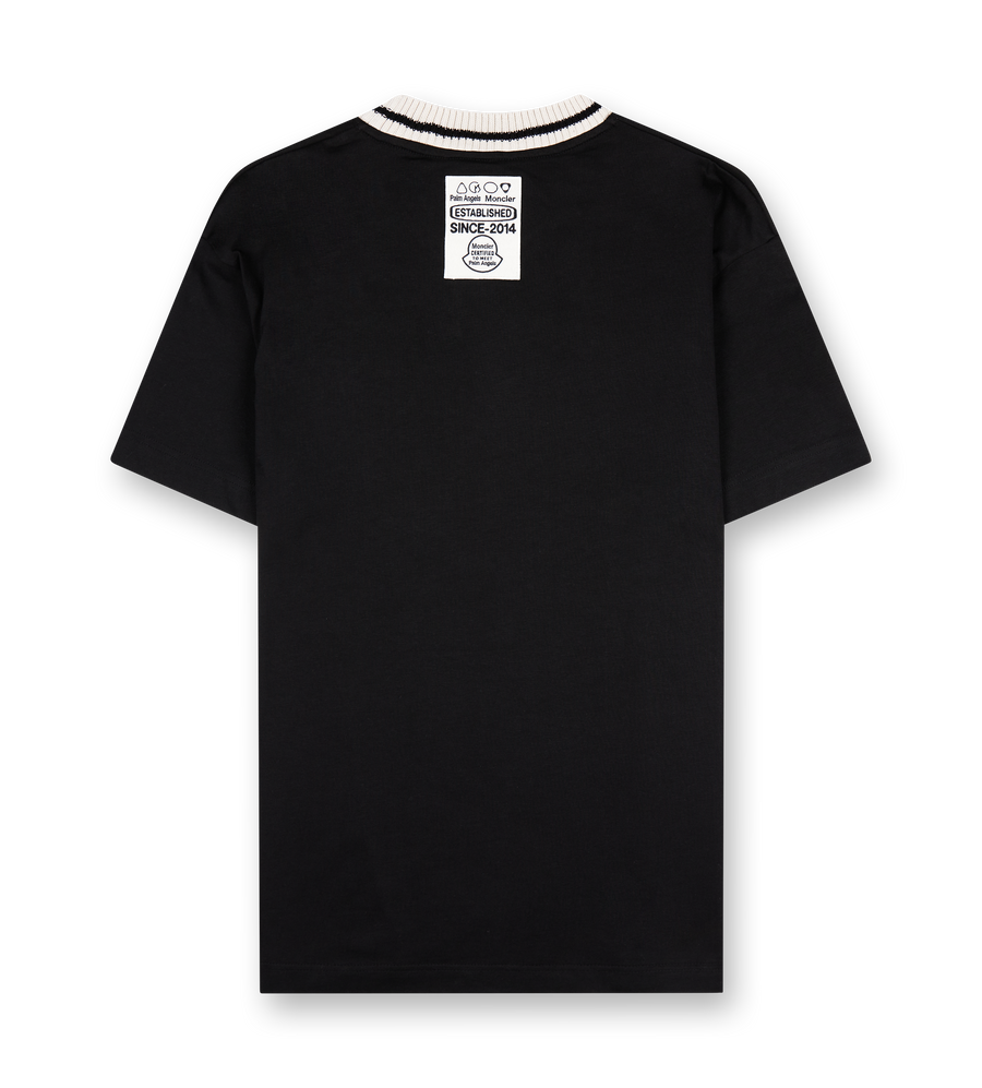 Moncler x Palm Angels Cotton T-shirt Black