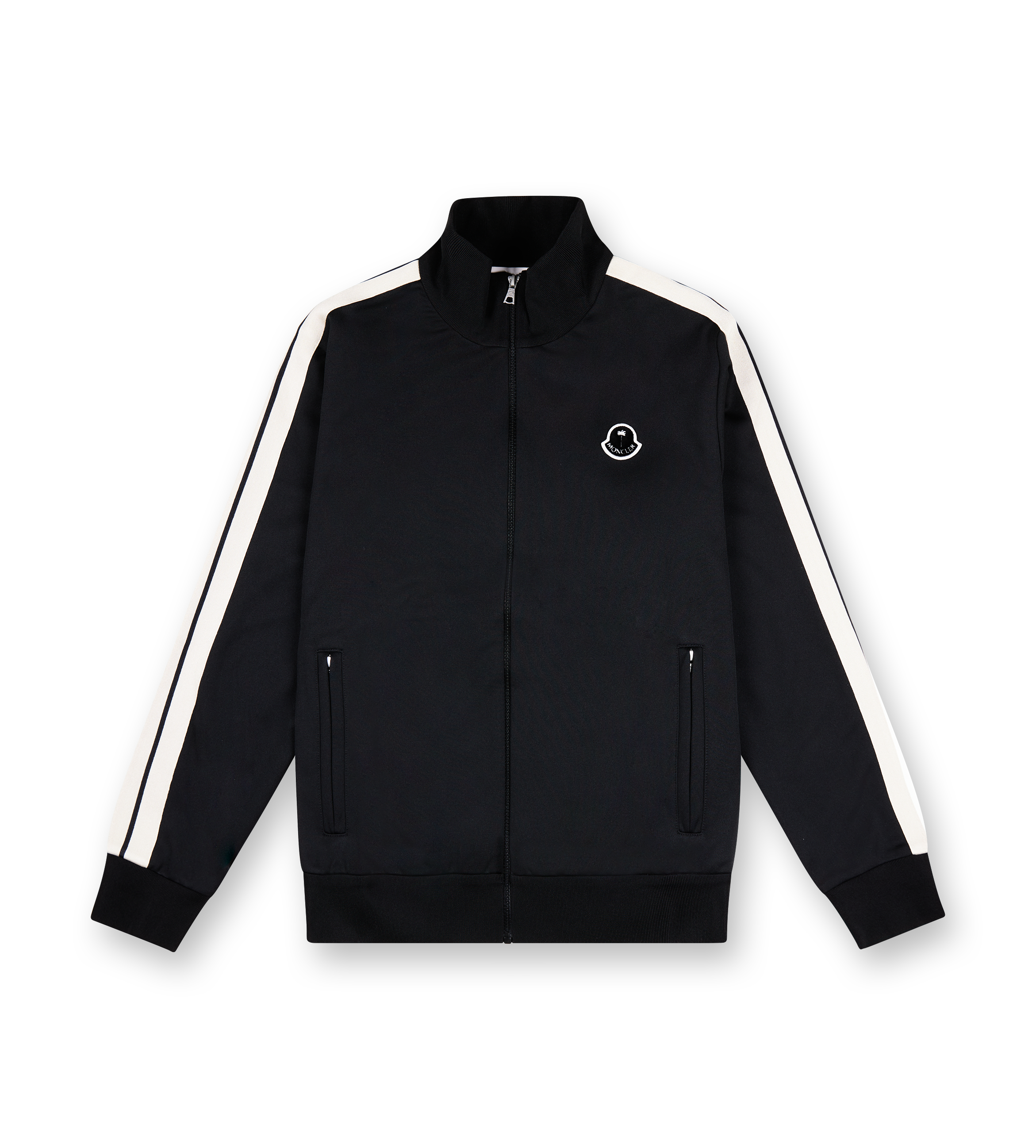 Moncler x Palm Angels Zip-Up Sweatshirt Black