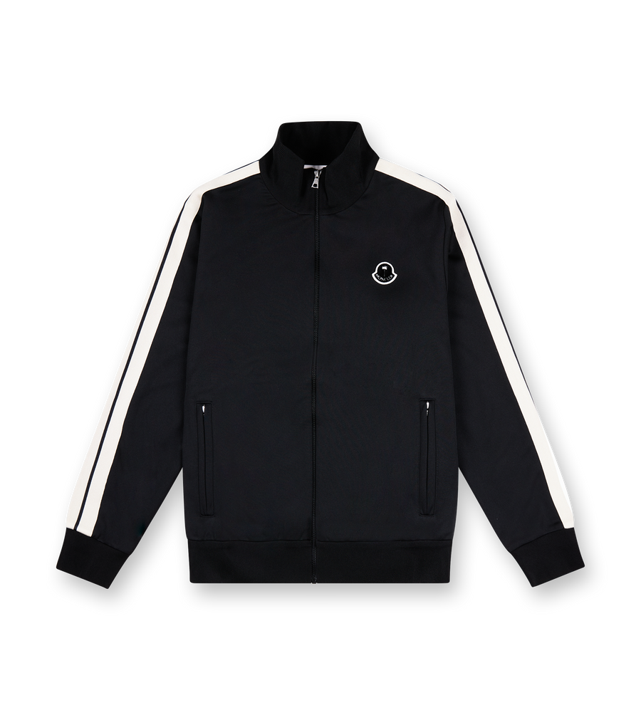 Moncler x Palm Angels Zip-Up Sweatshirt Black