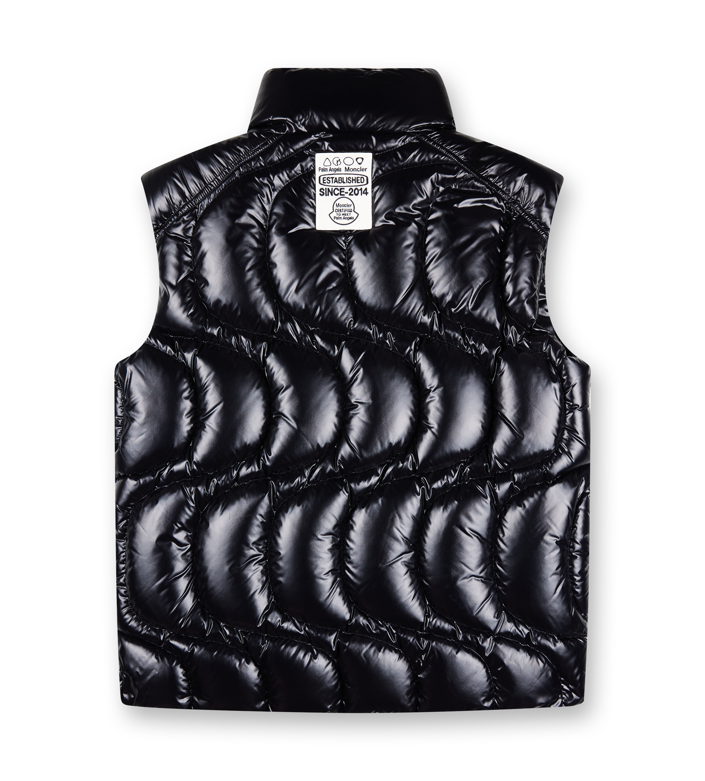 Moncler x Palm Angels Gwenyth Down Gilet Black