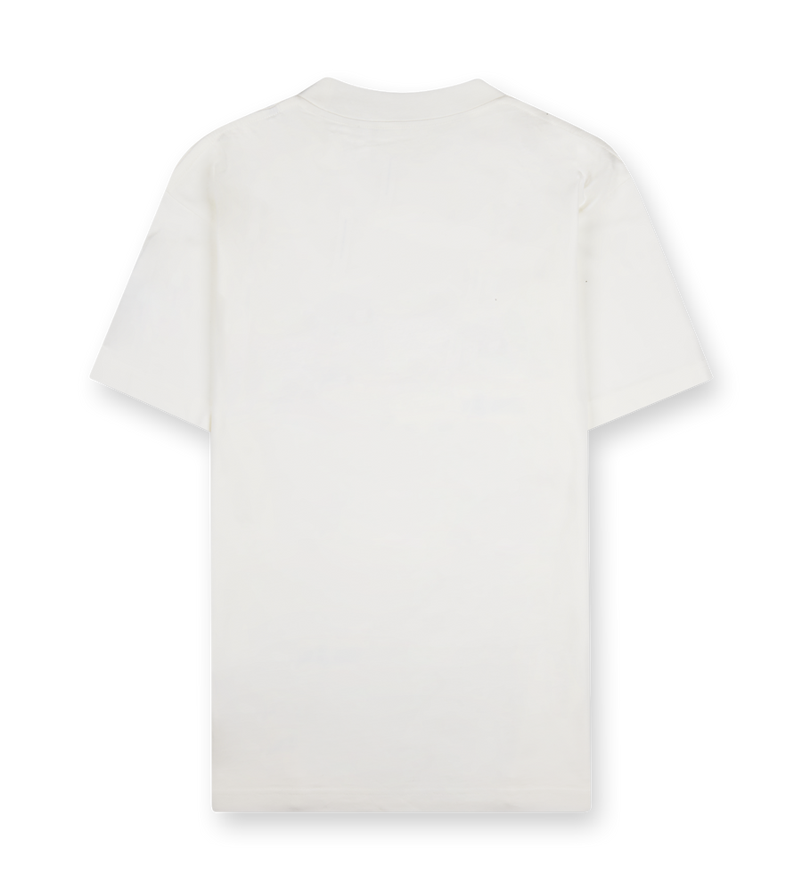 Moncler x Palm Angels Racing Logo Cotton T-shirt White